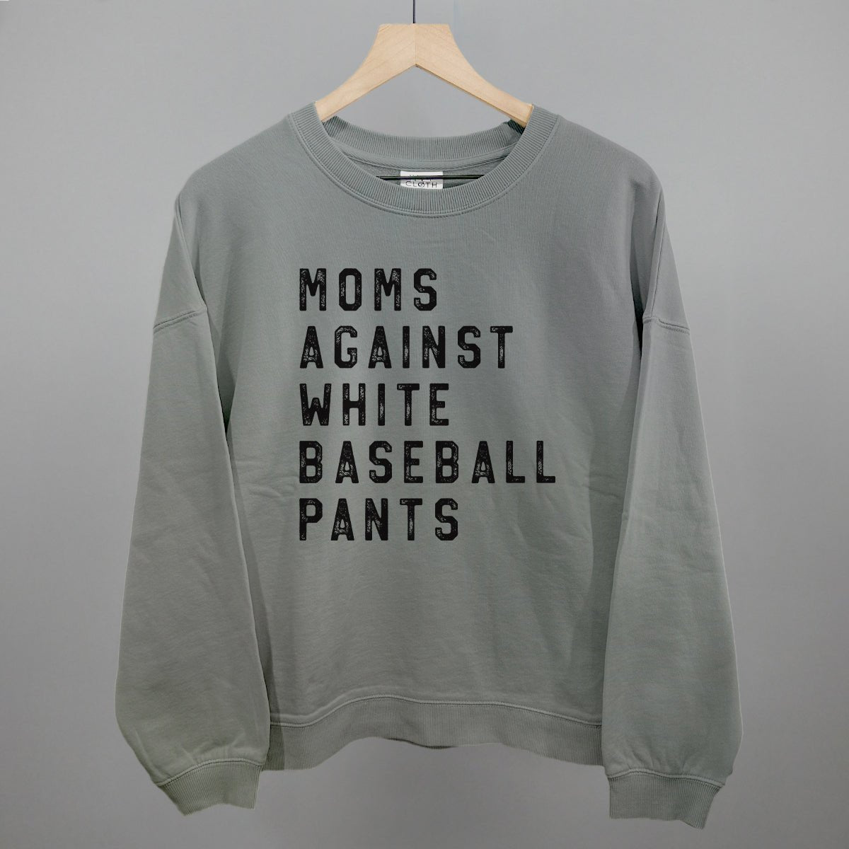 Moms Against White Baseball Pants - Shop LINNY CO