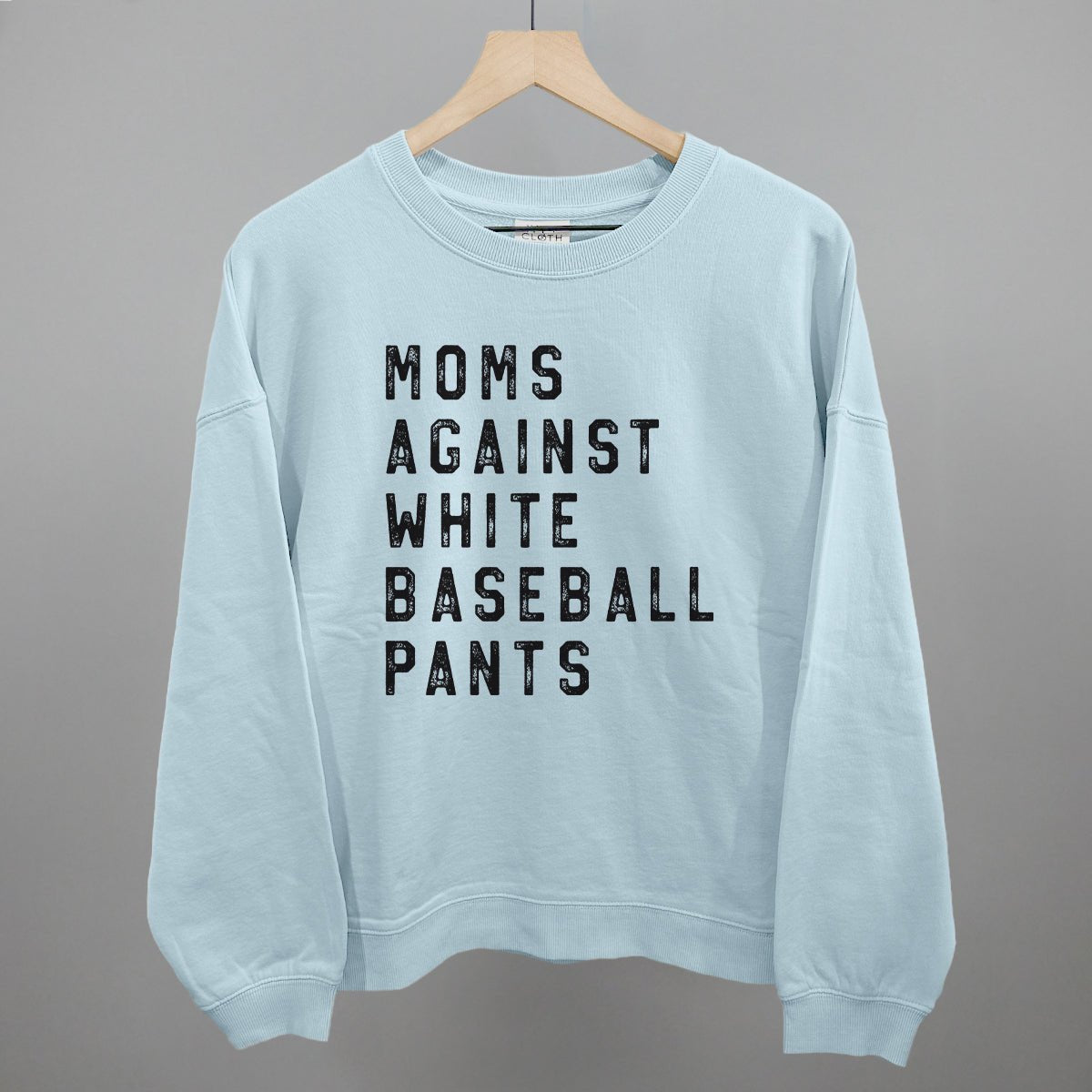 Moms Against White Baseball Pants - Shop LINNY CO