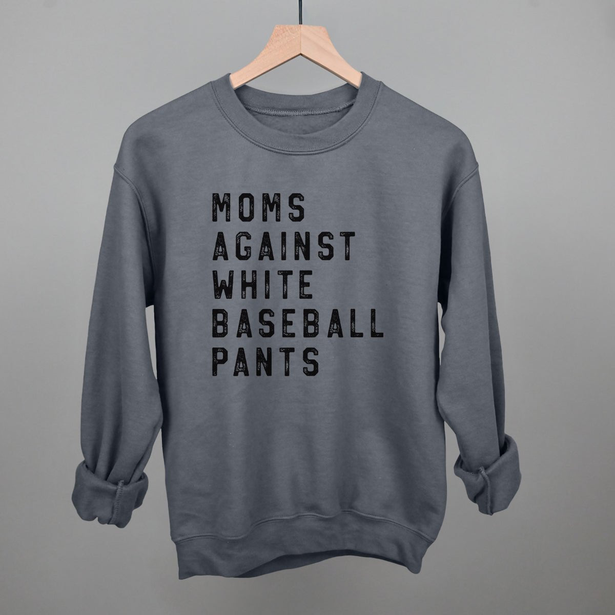 Moms Against White Baseball Pants - Shop LINNY CO