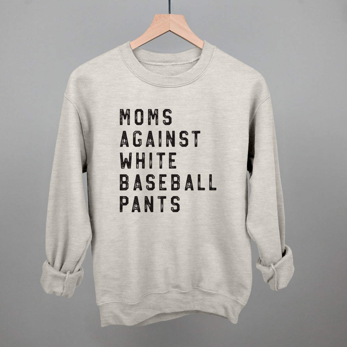 Moms Against White Baseball Pants - Shop LINNY CO