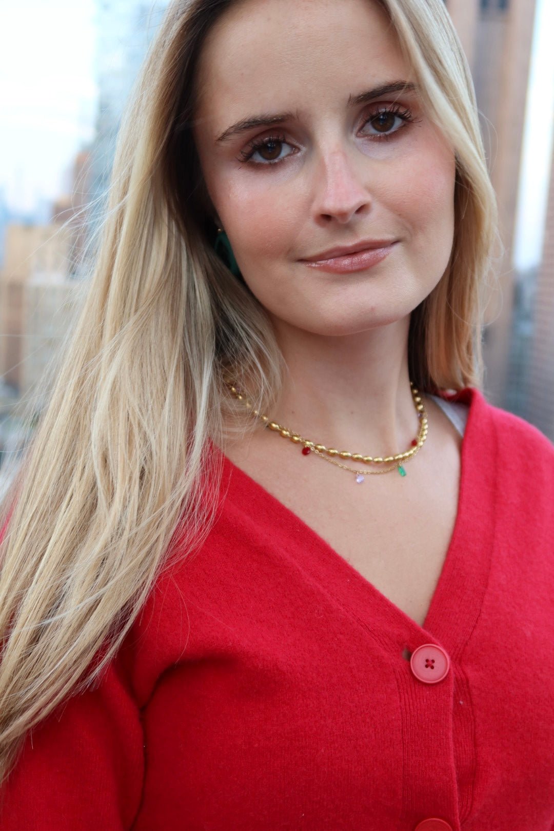 Necklace - Allegra Holiday - Shop LINNY CO