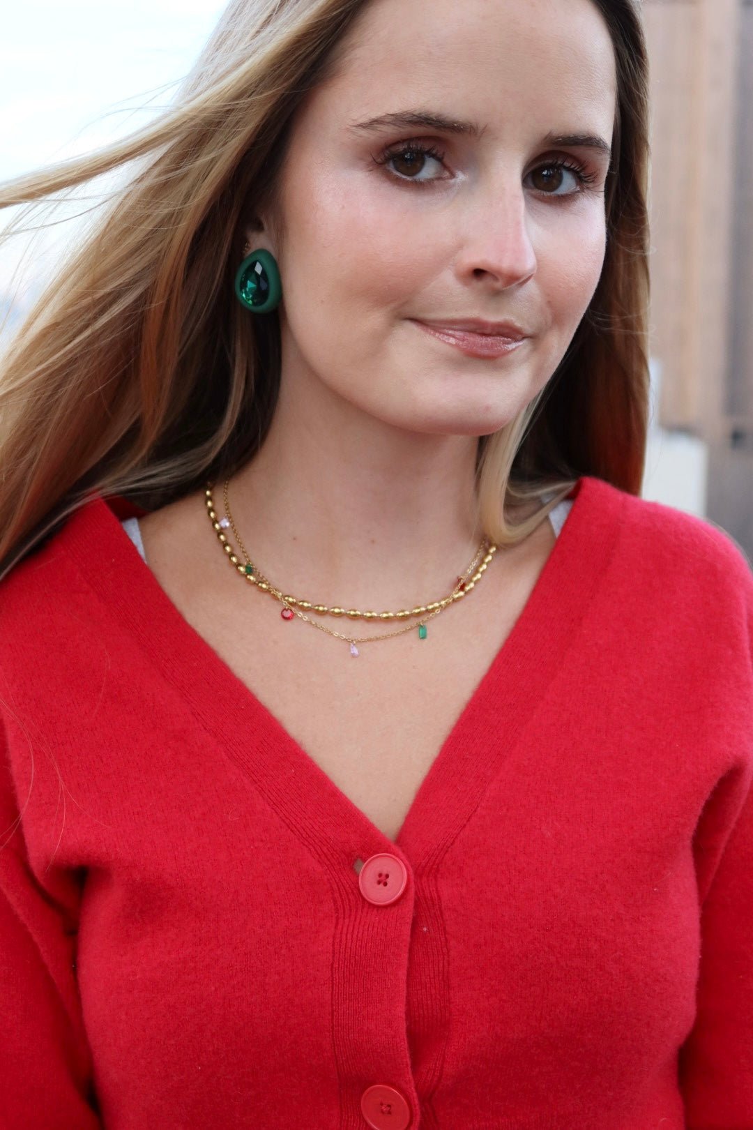 Necklace - Allegra Holiday - Shop LINNY CO