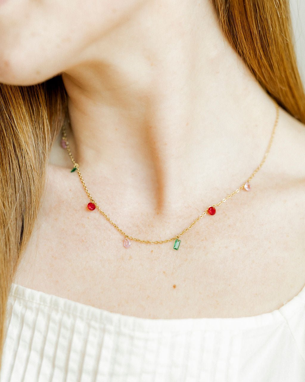 Necklace - Allegra Holiday - Shop LINNY CO