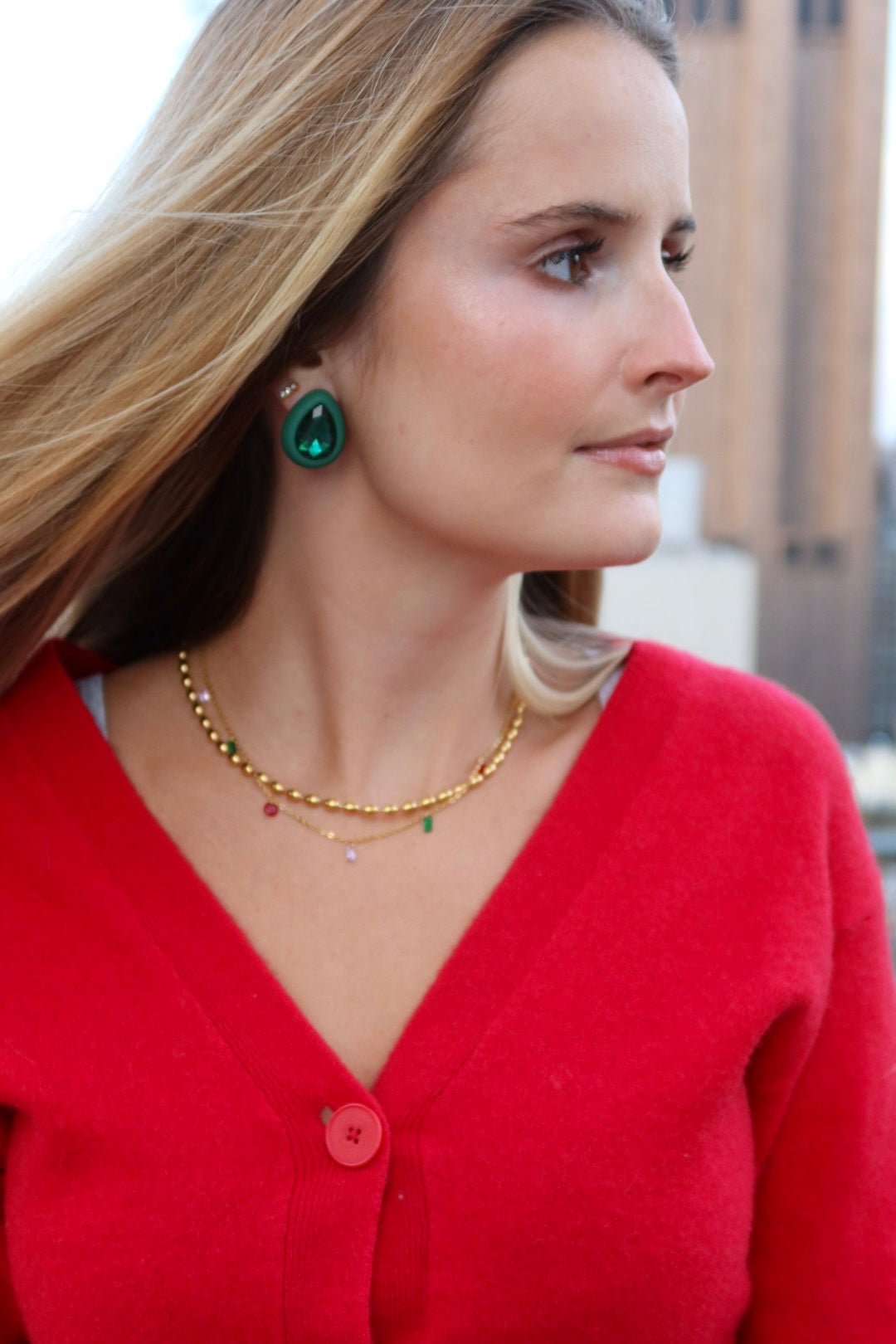 Necklace - Allegra Holiday - Shop LINNY CO