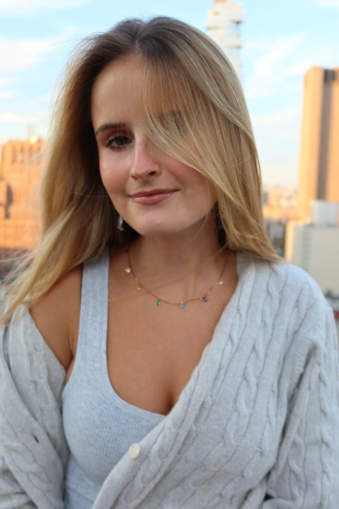 Necklace - Allegra Multi - Shop LINNY CO