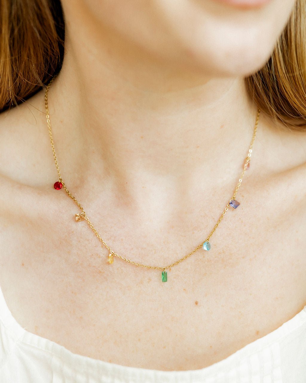 Necklace - Allegra Multi - Shop LINNY CO