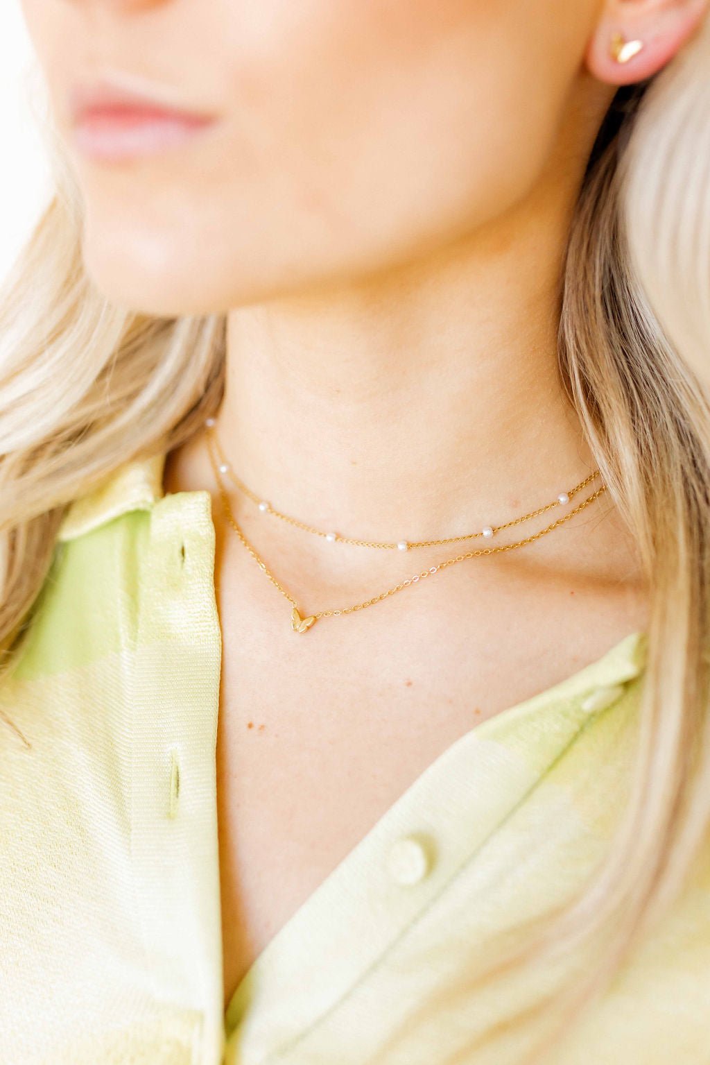 Necklace - Bella Butterfly - Shop LINNY CO