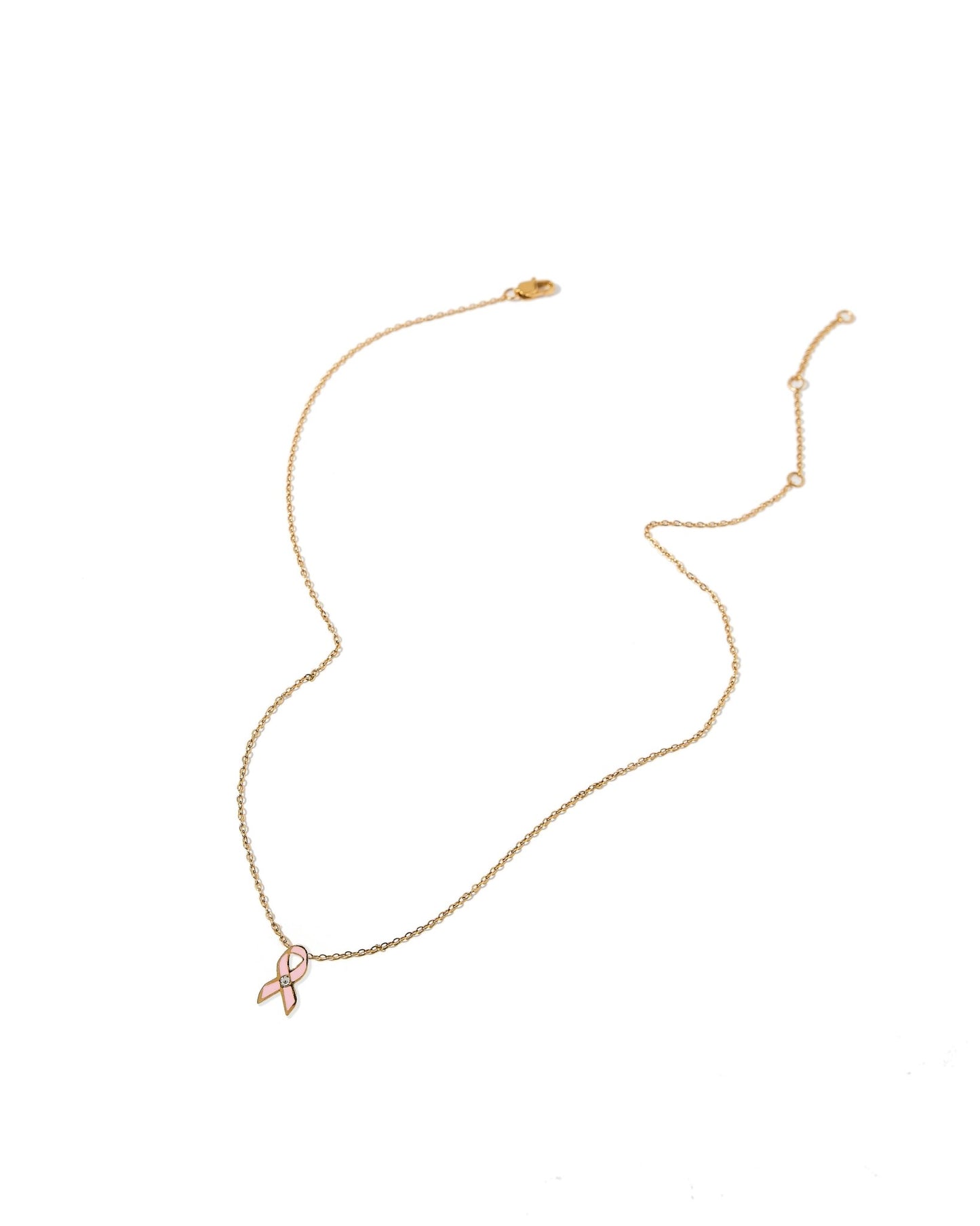 Necklace - Breast Cancer Ribbon PREORDER - Shop LINNY CO