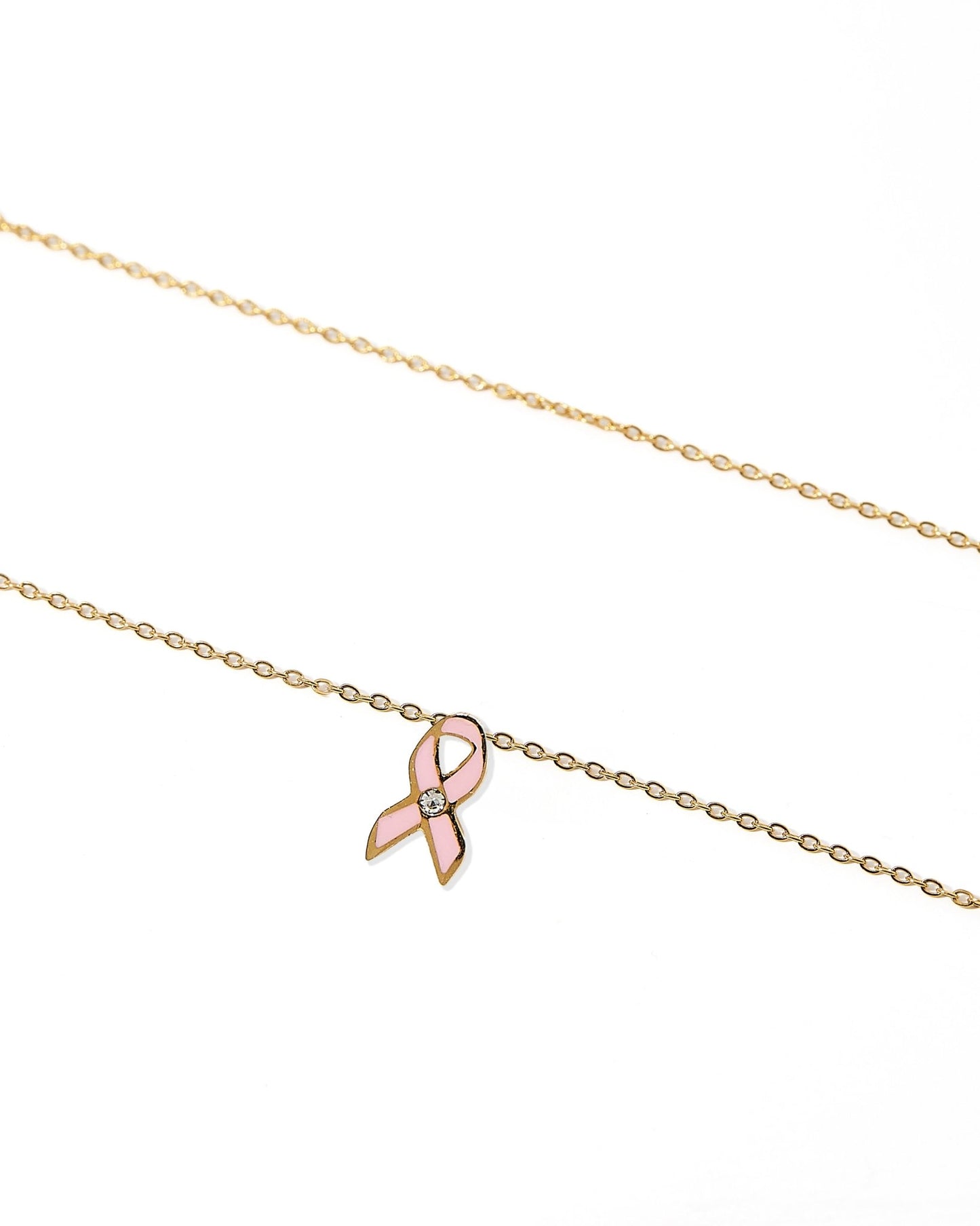 Necklace - Breast Cancer Ribbon PREORDER - Shop LINNY CO