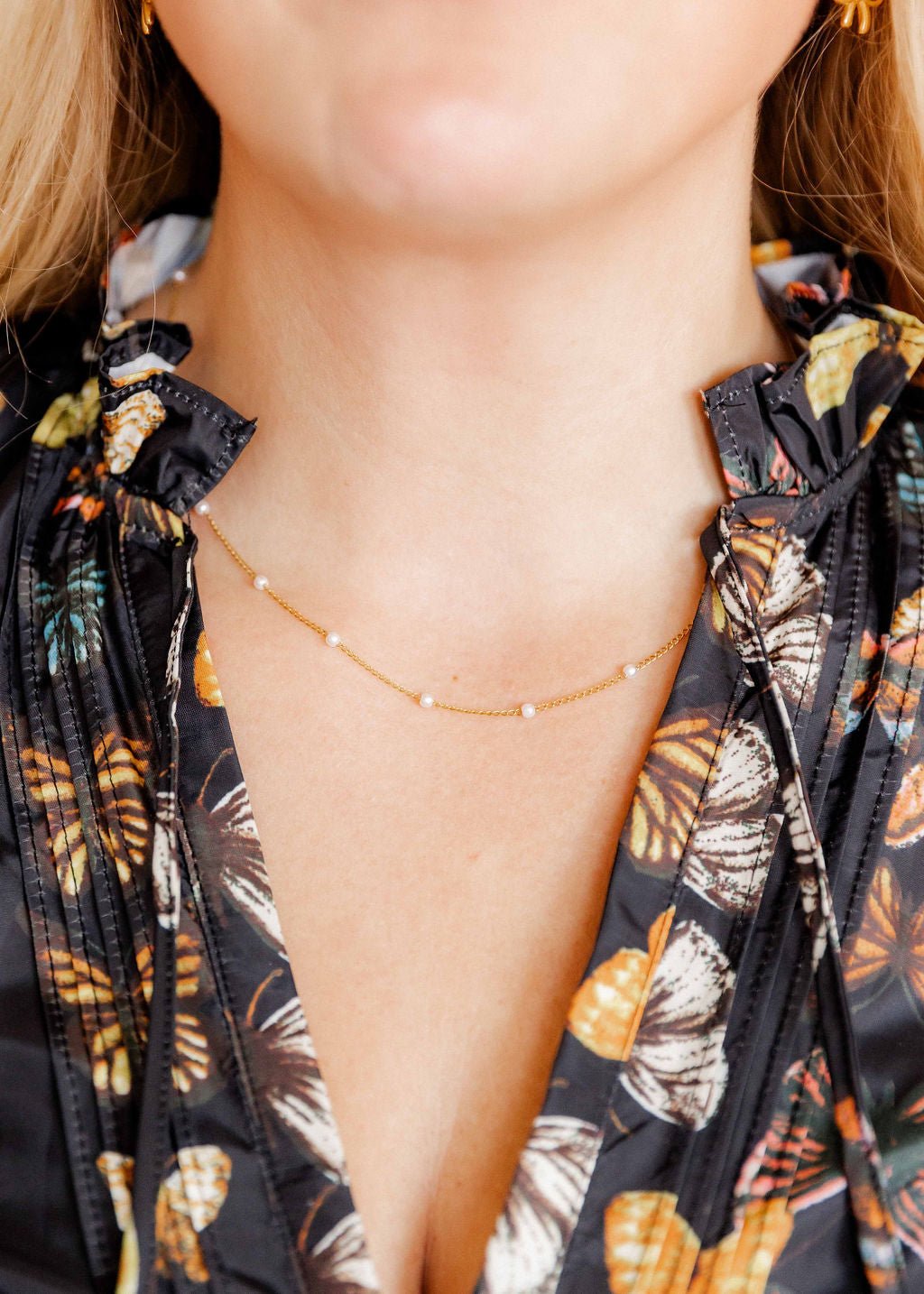 Necklace - Dabney Pearl - Shop LINNY CO