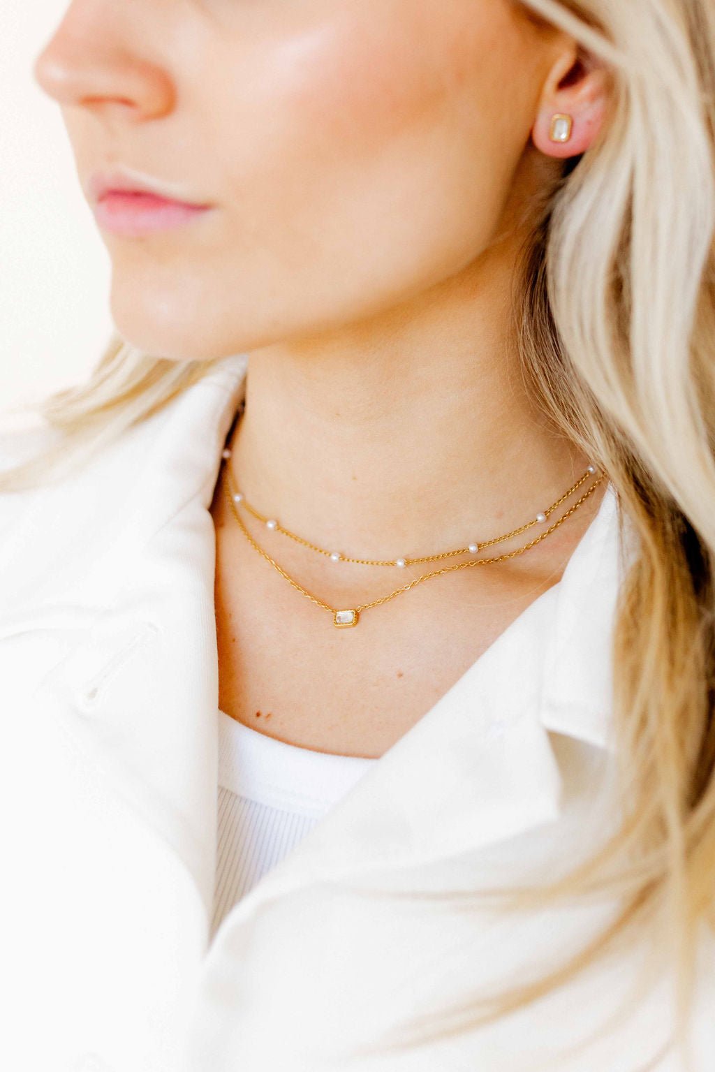 Necklace - Dabney Pearl - Shop LINNY CO