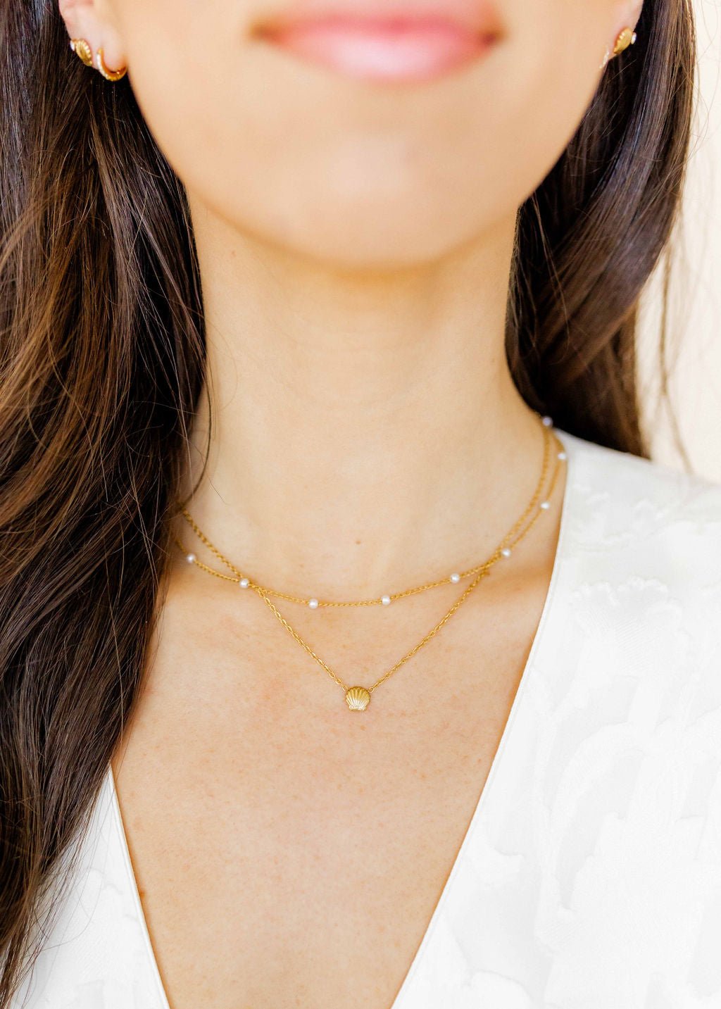 Necklace - Dabney Pearl - Shop LINNY CO