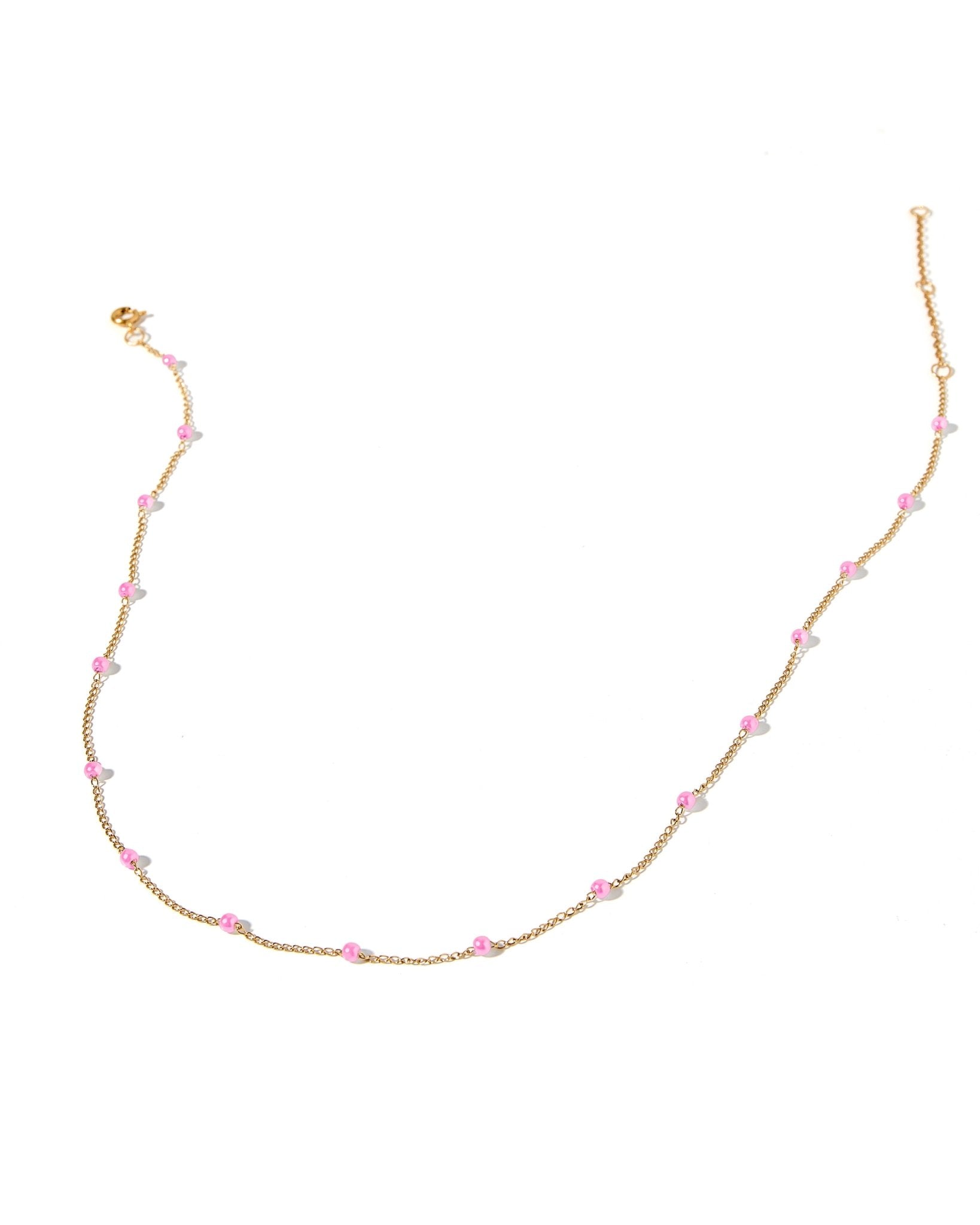 Necklace - Dabney Pink - Shop LINNY CO