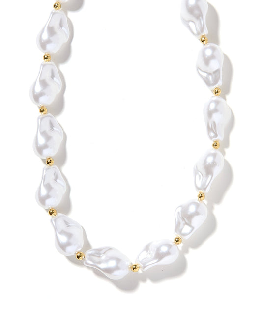 Necklace - Lana Pearl Gold - Shop LINNY CO