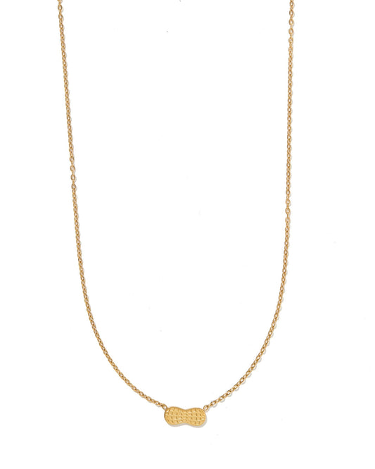 Necklace - Peanut Gold - Shop LINNY CO