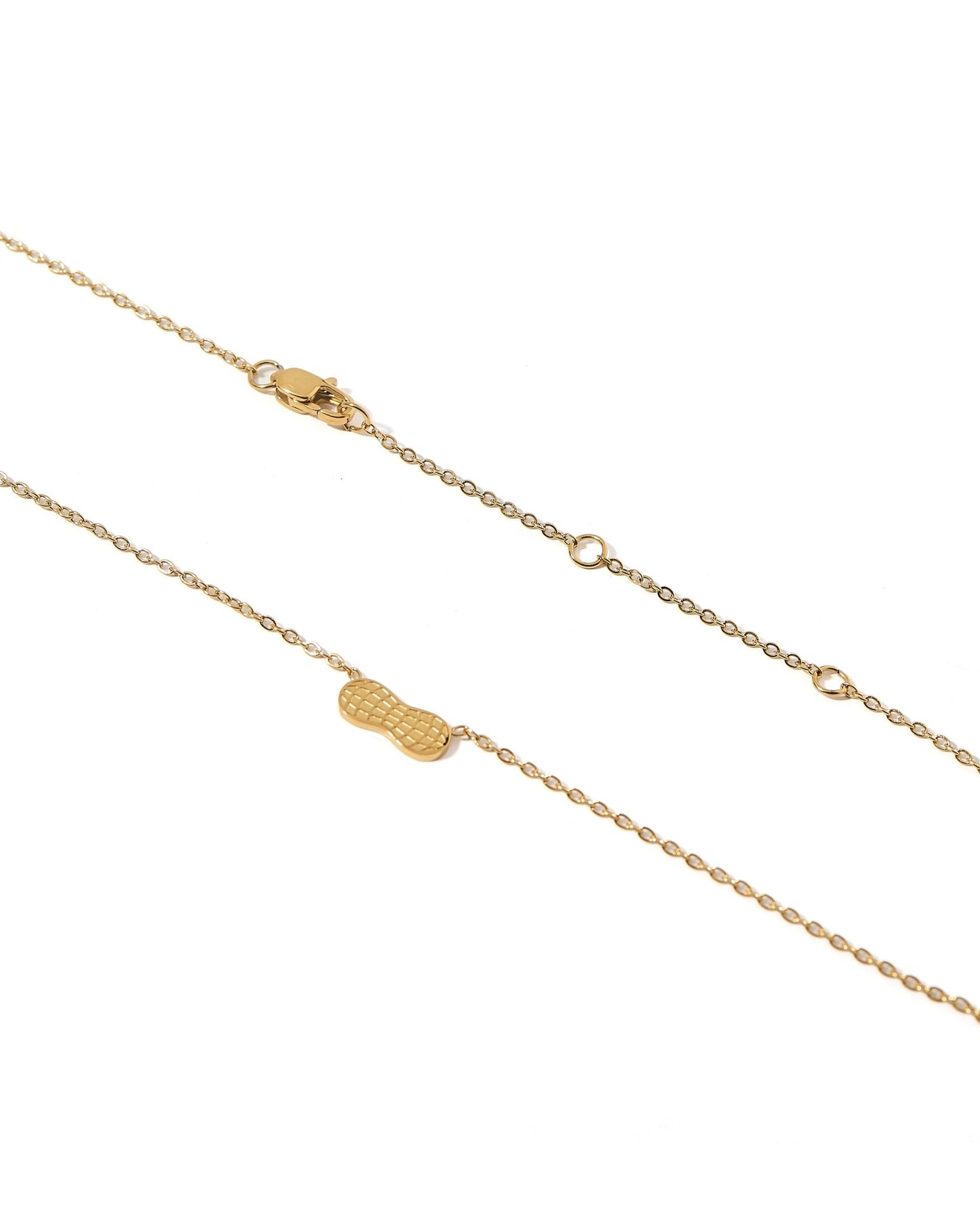 Necklace - Peanut Gold - Shop LINNY CO