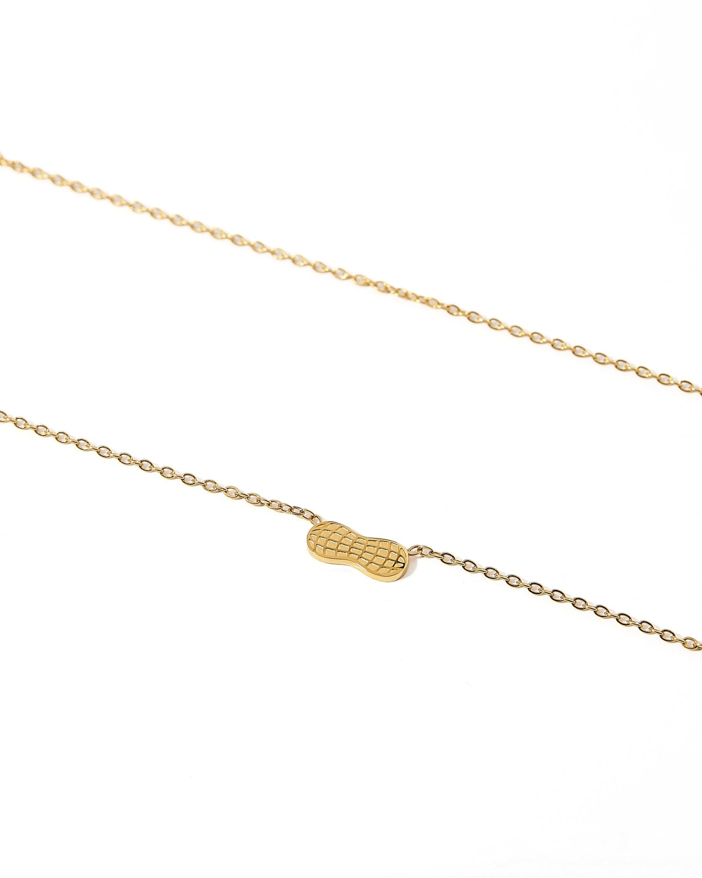Necklace - Peanut Gold - Shop LINNY CO