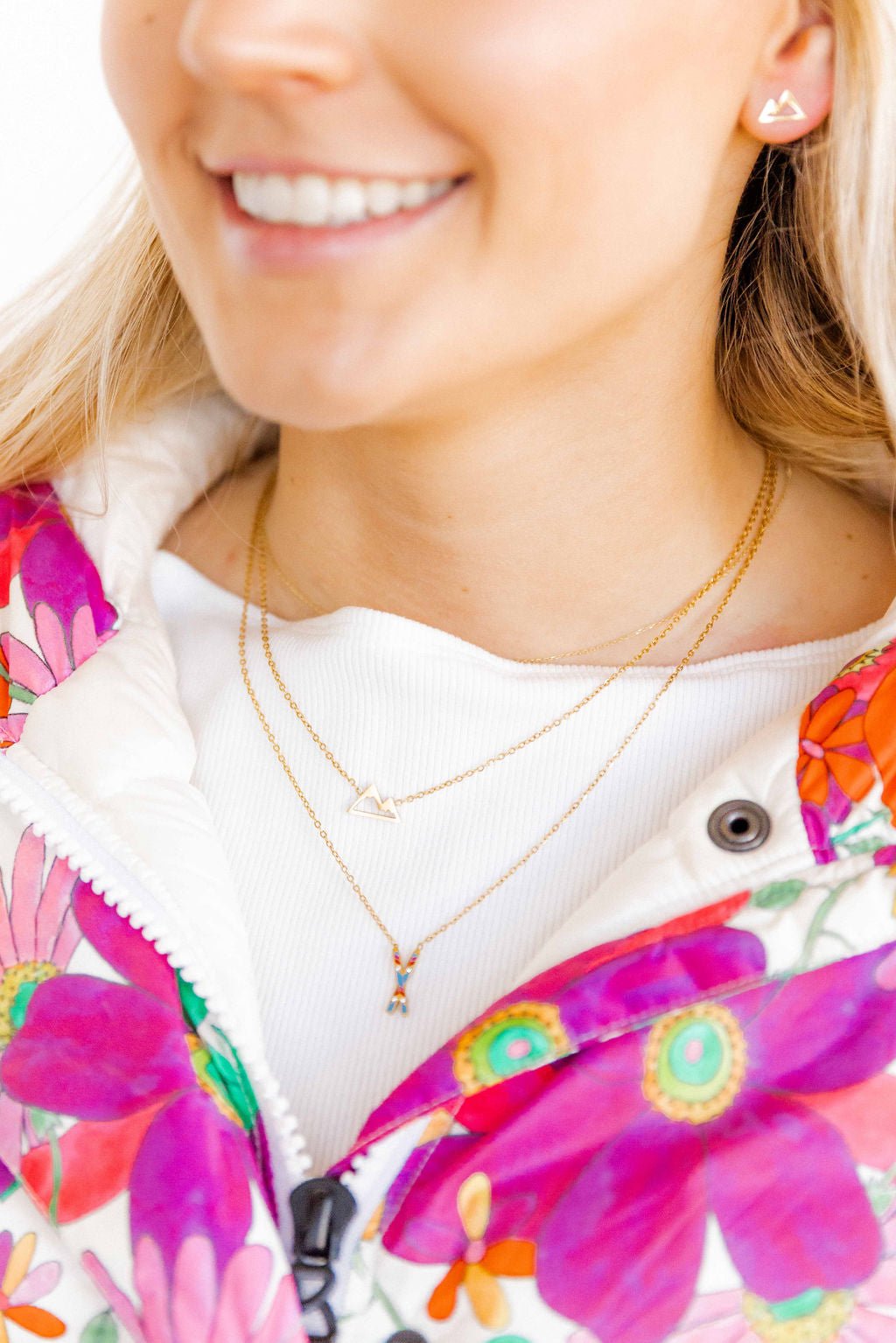 Necklace - Rocky Gold - Shop LINNY CO