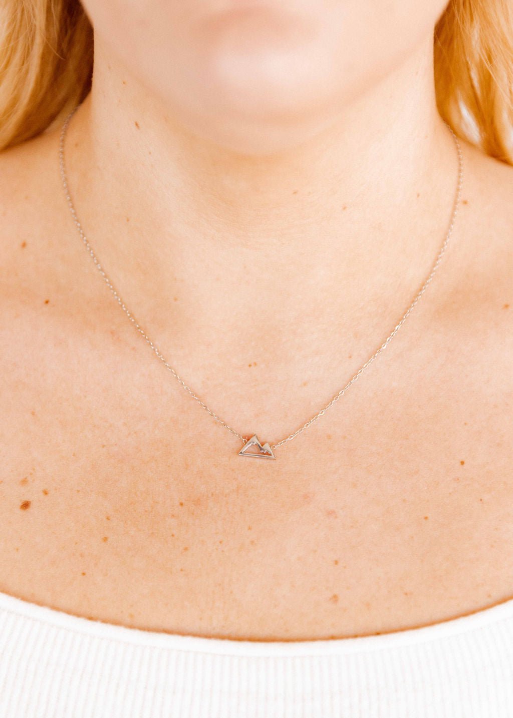 Necklace - Rocky Silver - Shop LINNY CO