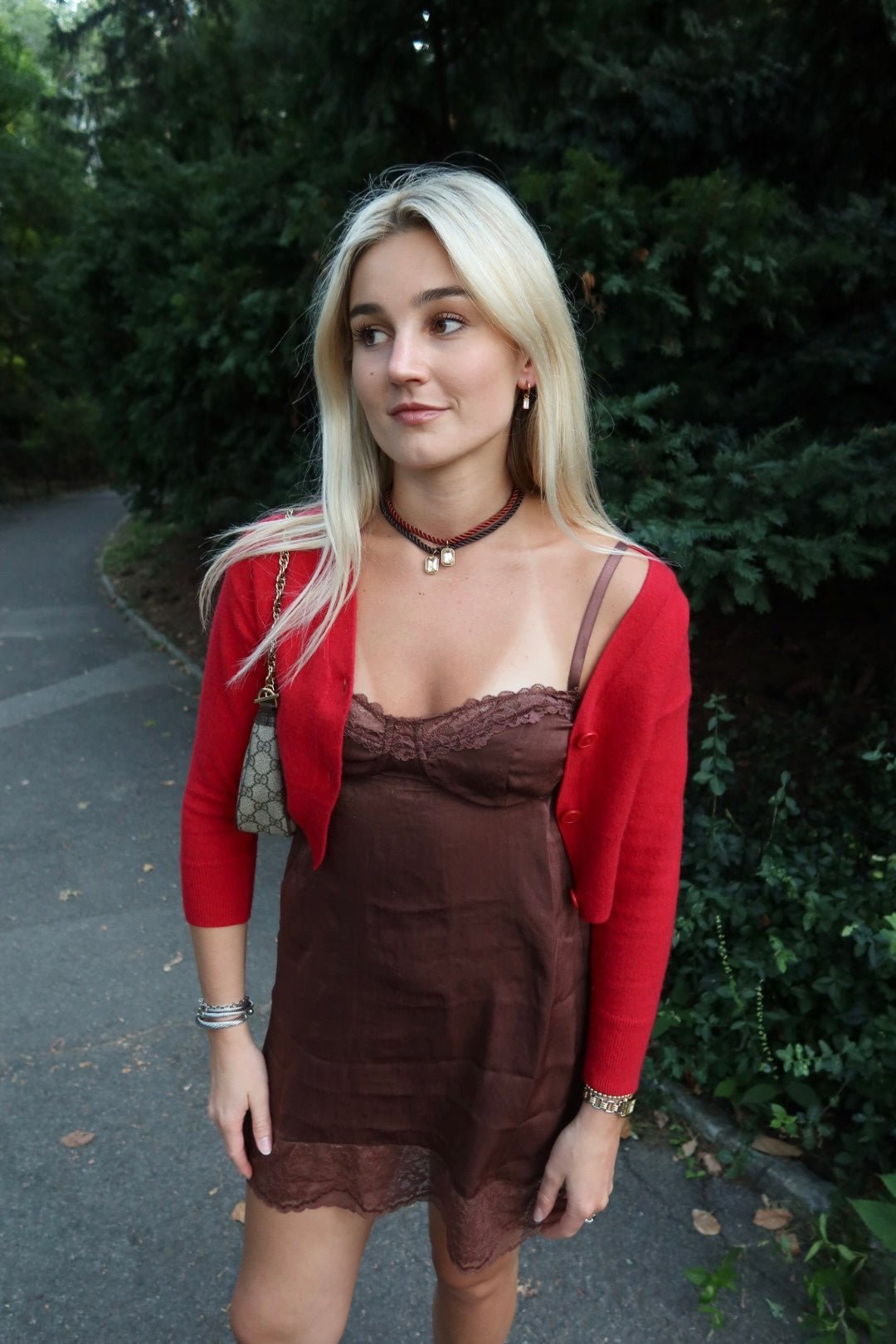 Necklace - Tailyn Rope Rust - Shop LINNY CO