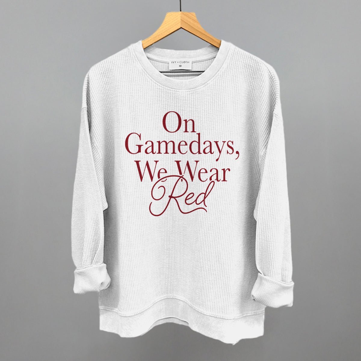 On Gamedays, We Wear Red - Shop LINNY CO