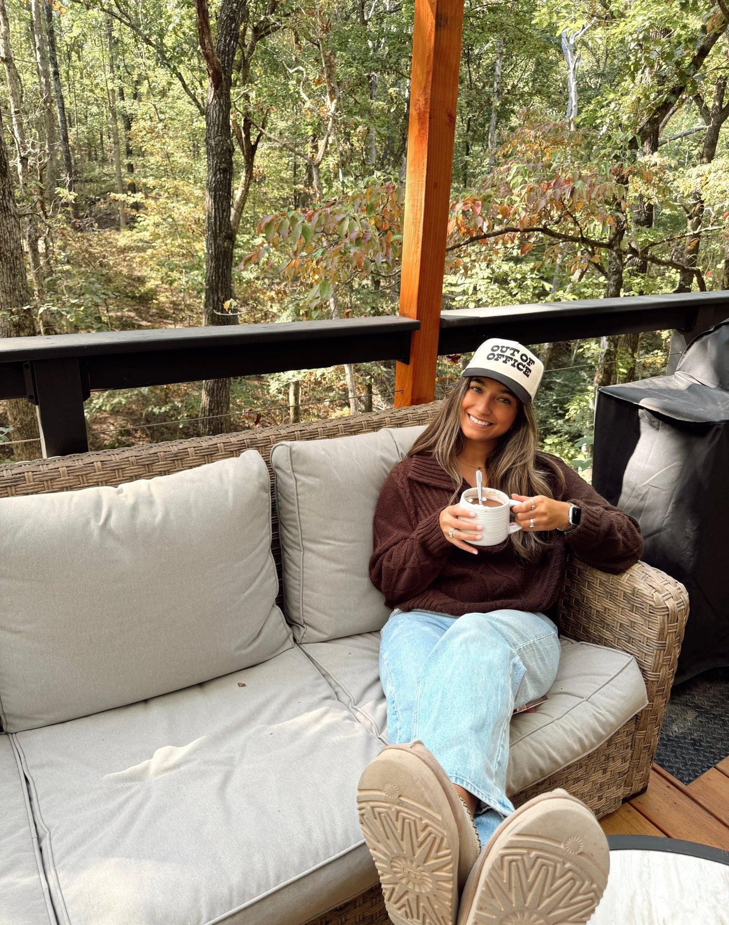 Out of Office - Vintage Trucker Hat - Shop LINNY CO
