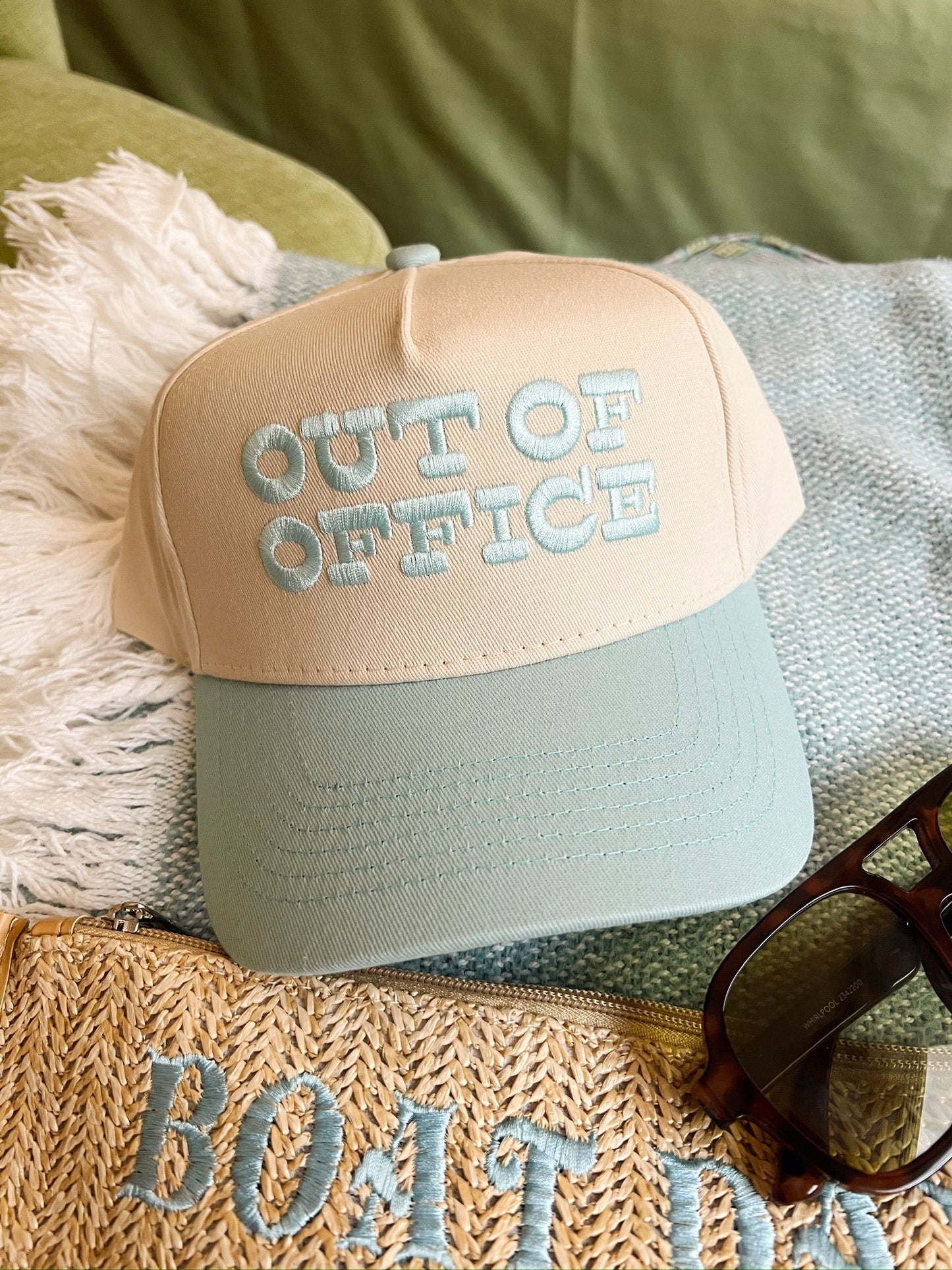 Out of Office - Vintage Trucker Hat - Shop LINNY CO