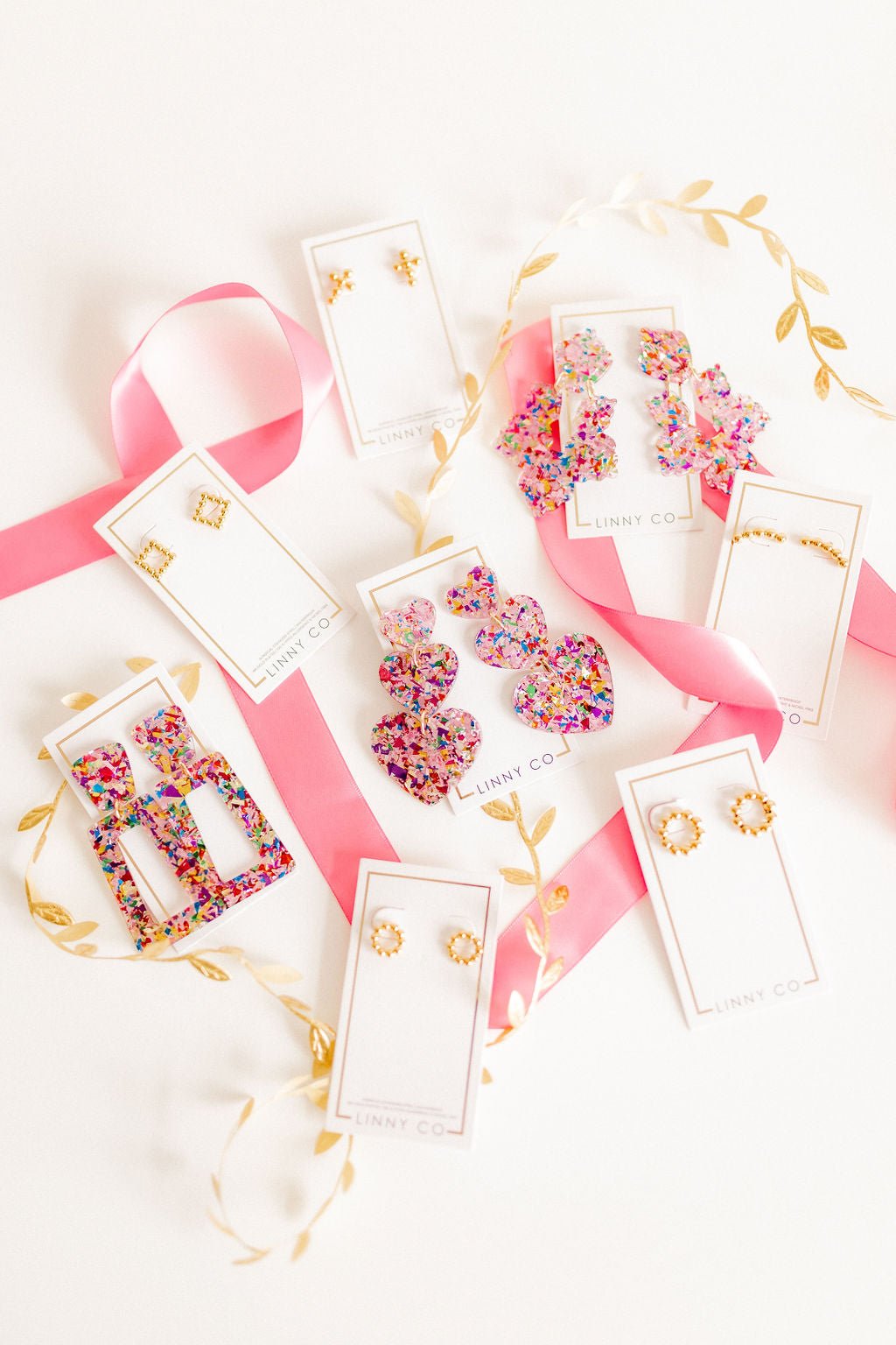 Penny - Pink Birthday Confetti - Shop LINNY CO