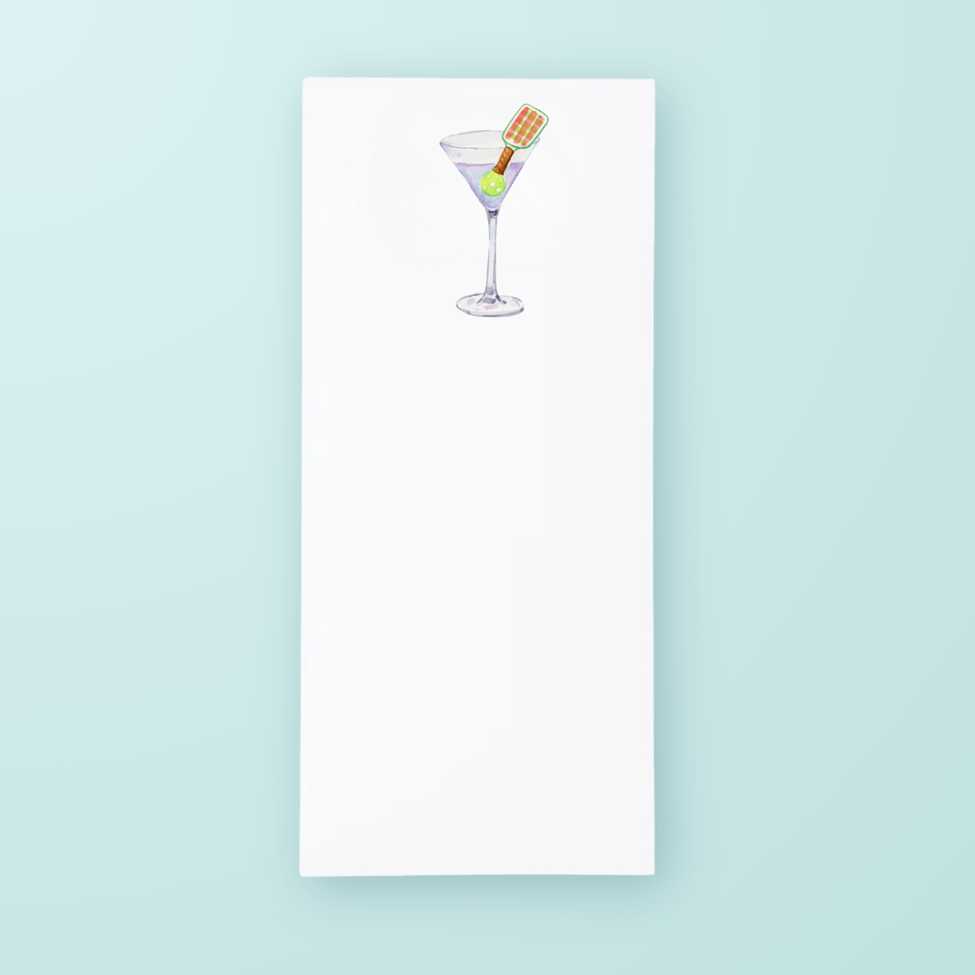 Pickleball Cocktail List Pad - Shop LINNY CO