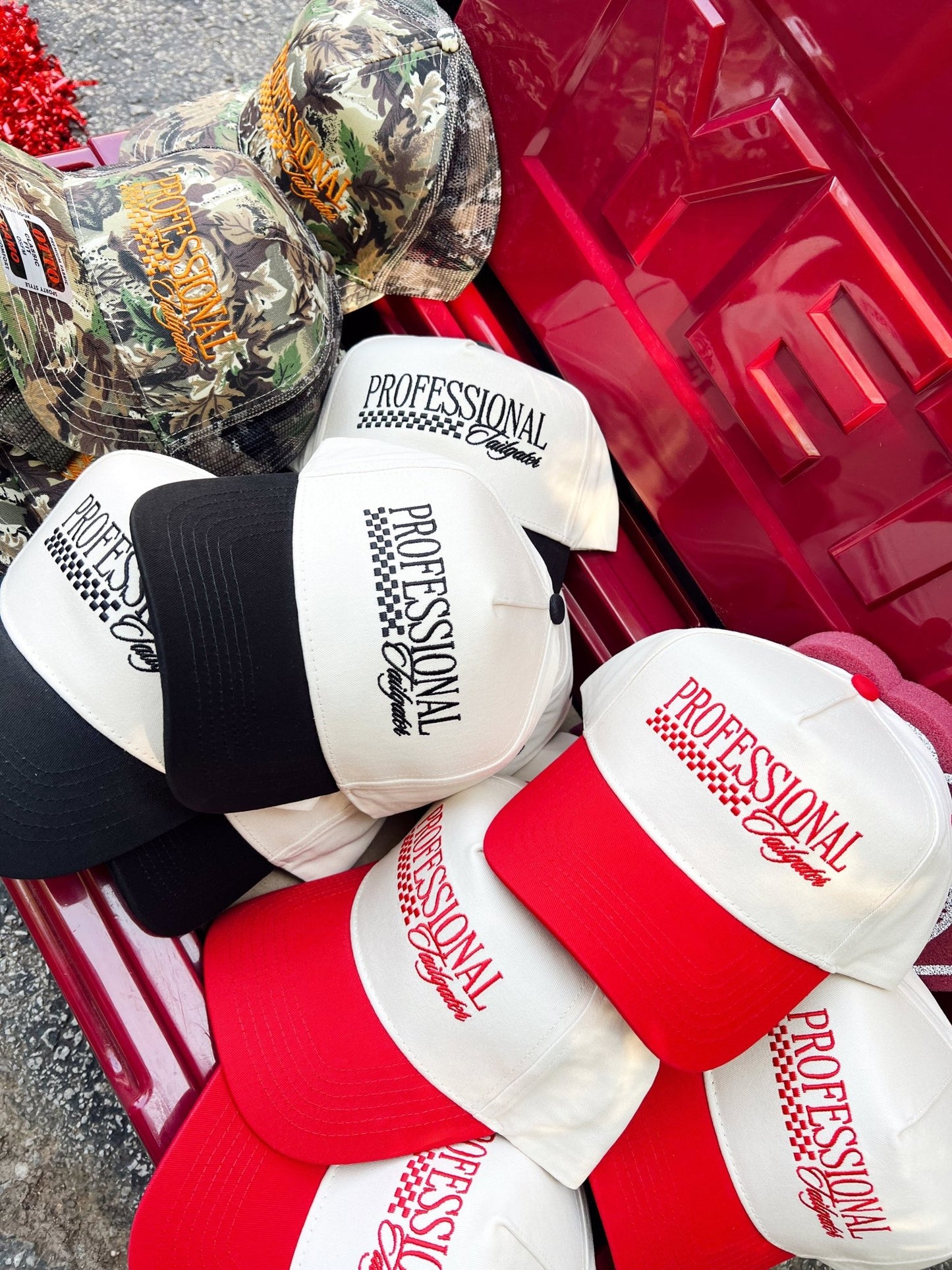 Professional Tailgater - Vintage Trucker Hat - Shop LINNY CO
