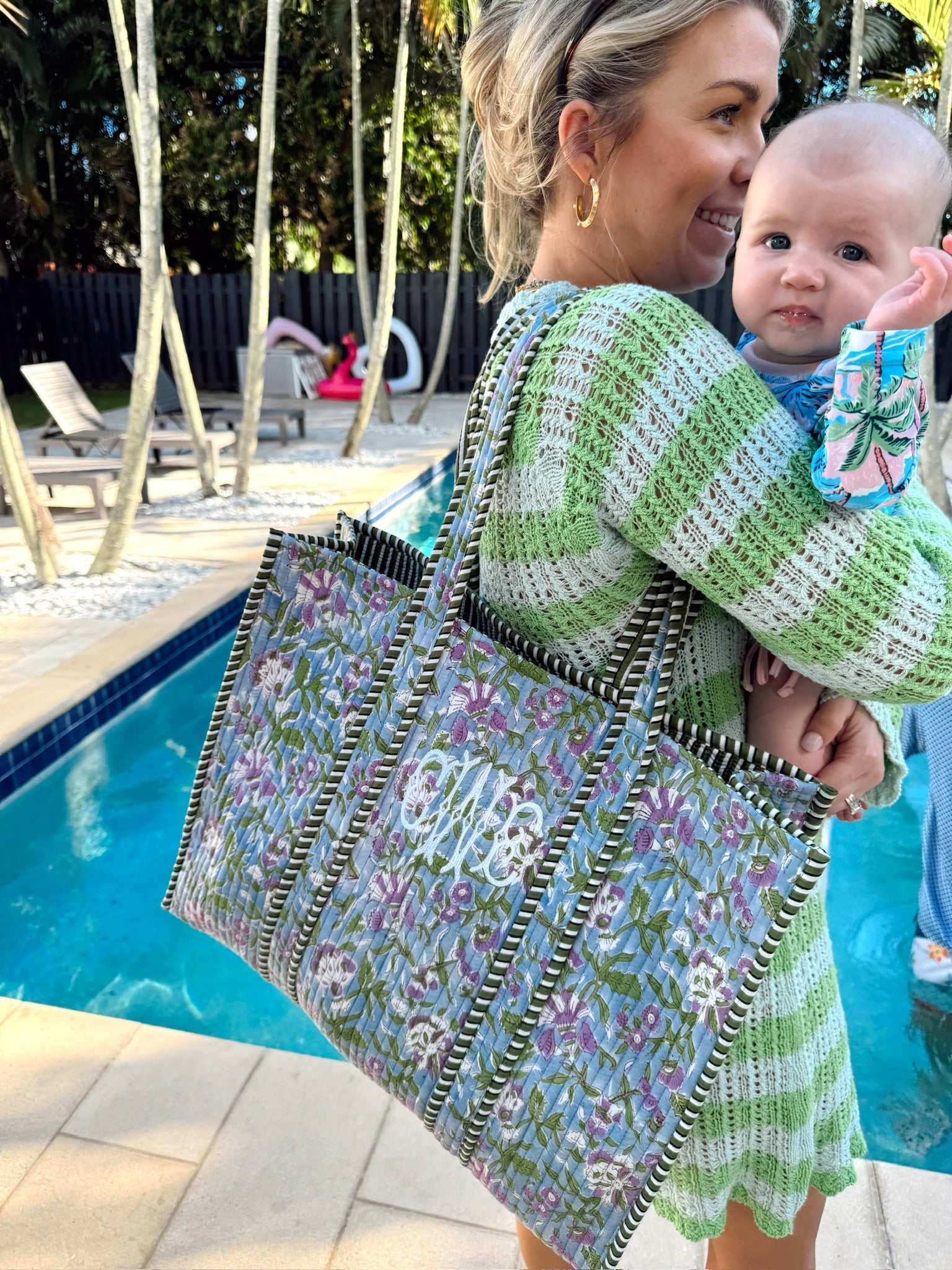 Quilted Block - Print Tote Bag - Shop LINNY CO