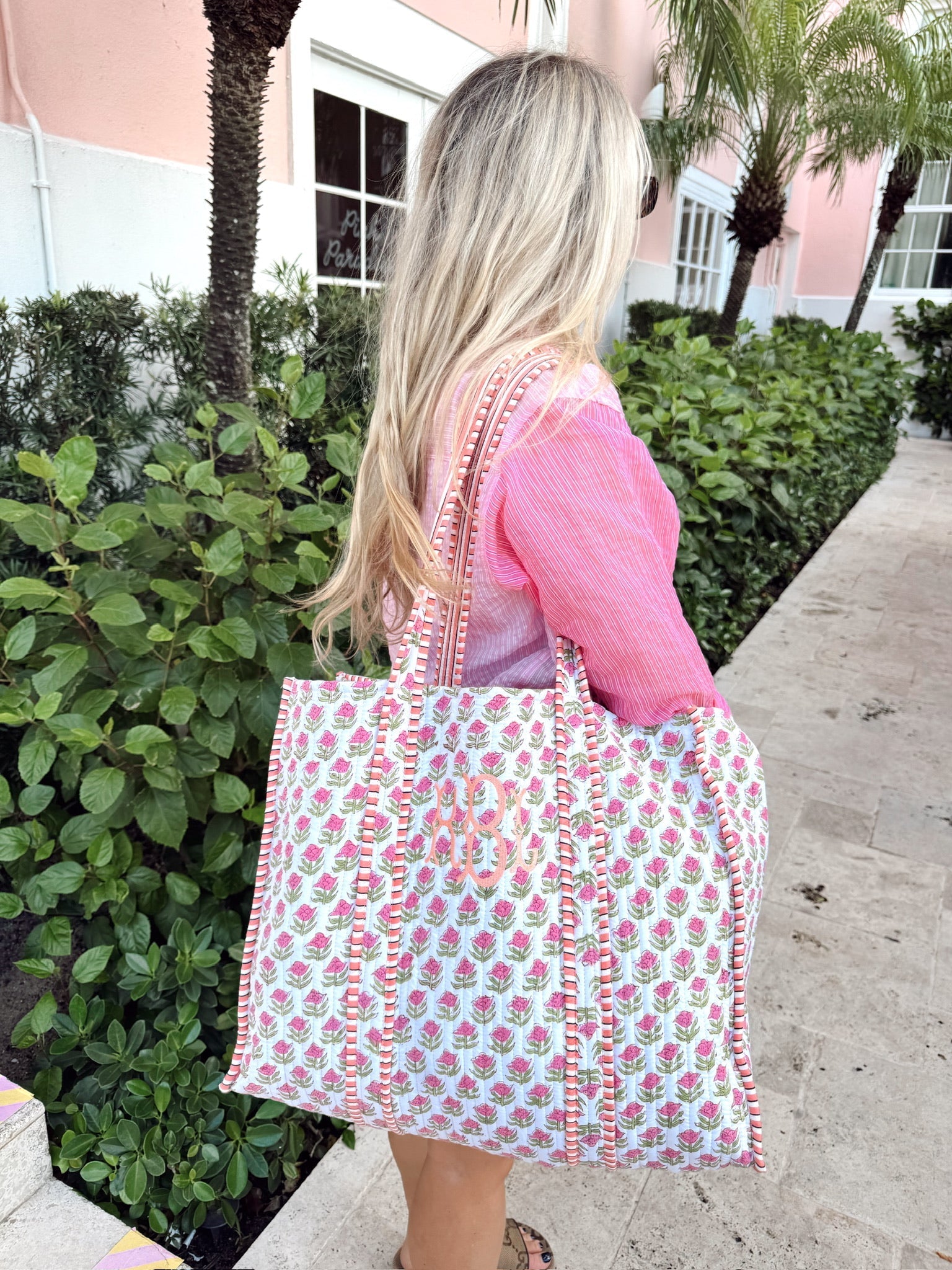 Quilted Block - Print Tote Bag - Shop LINNY CO