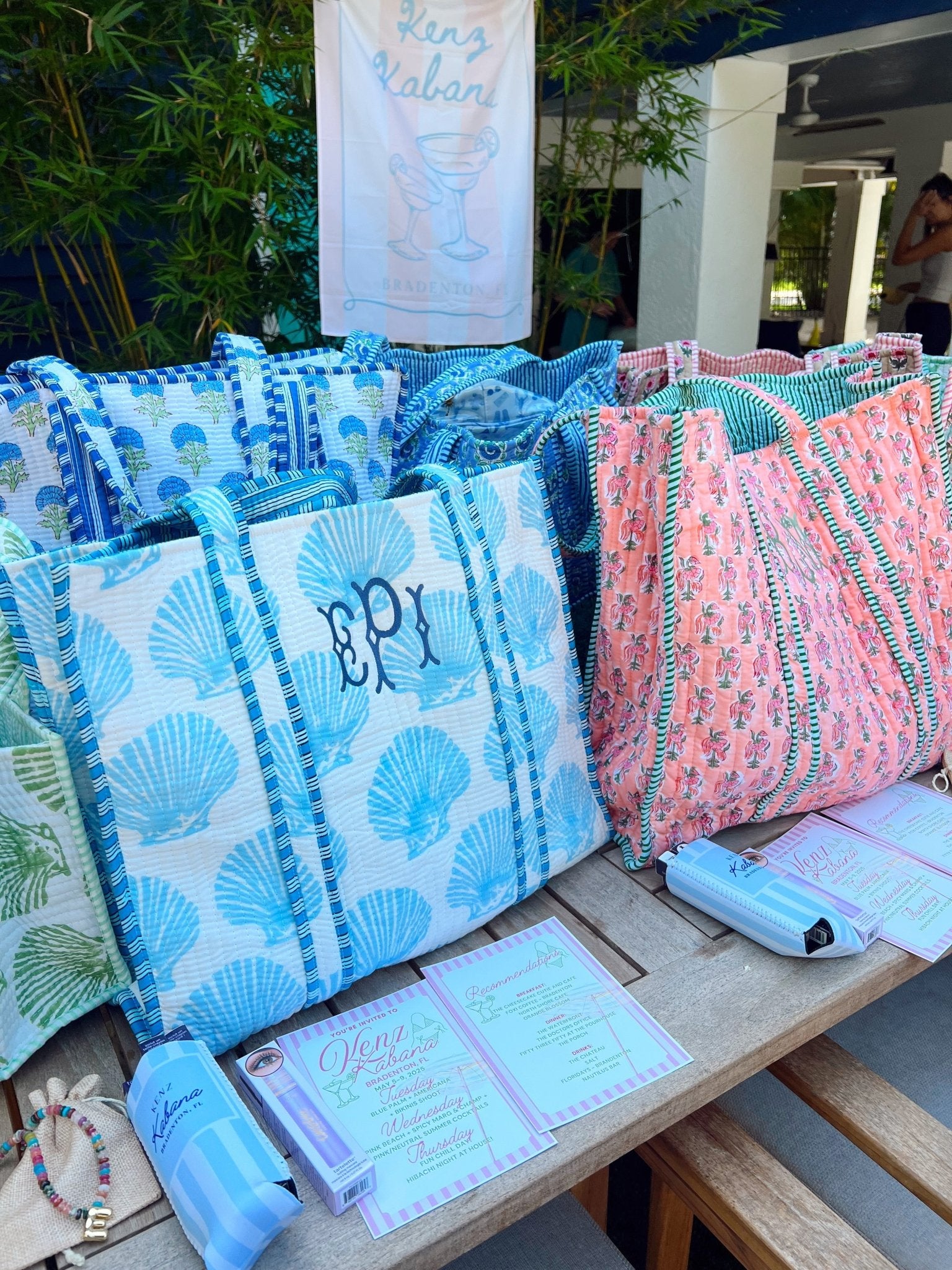 Quilted Block - Print Tote Bag - Shop LINNY CO