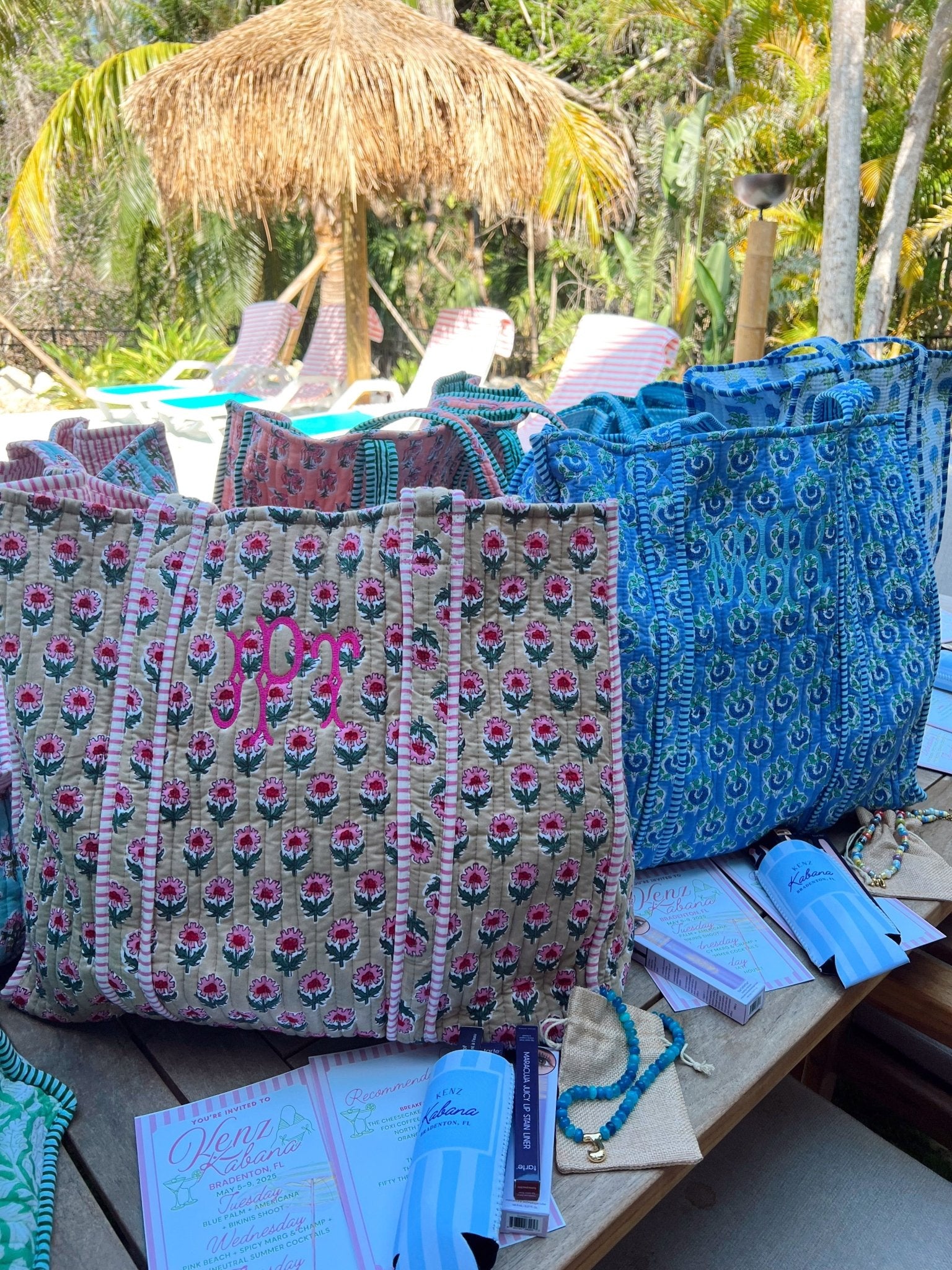 Quilted Block - Print Tote Bag - Shop LINNY CO