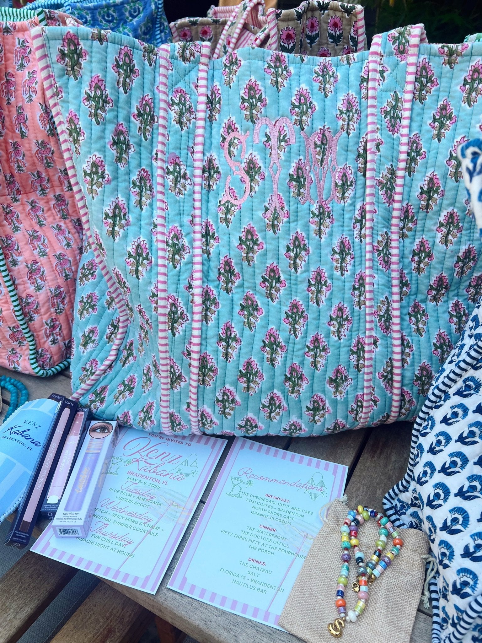 Quilted Block - Print Tote Bag - Shop LINNY CO