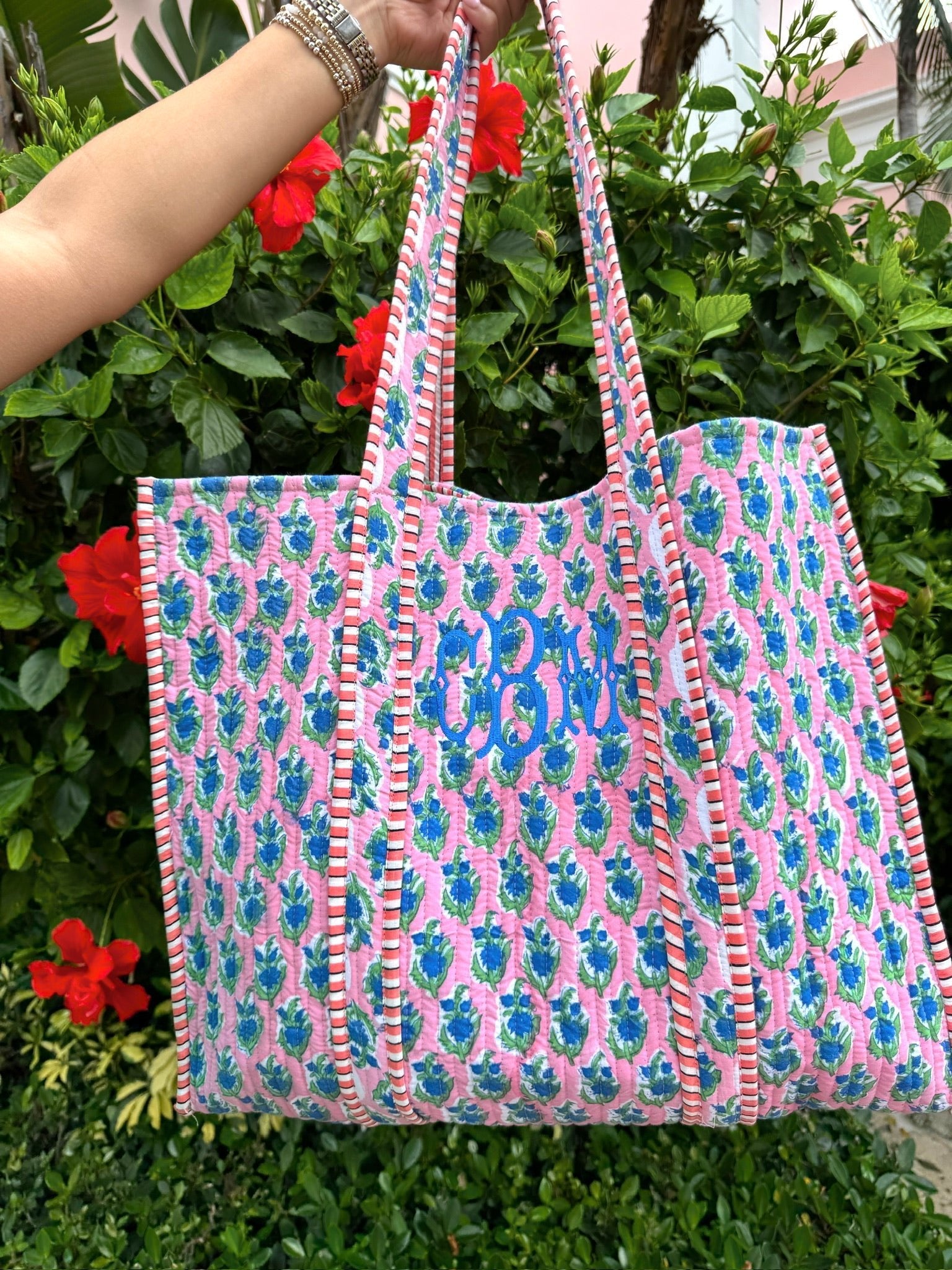 Quilted Block - Print Tote Bag - Shop LINNY CO