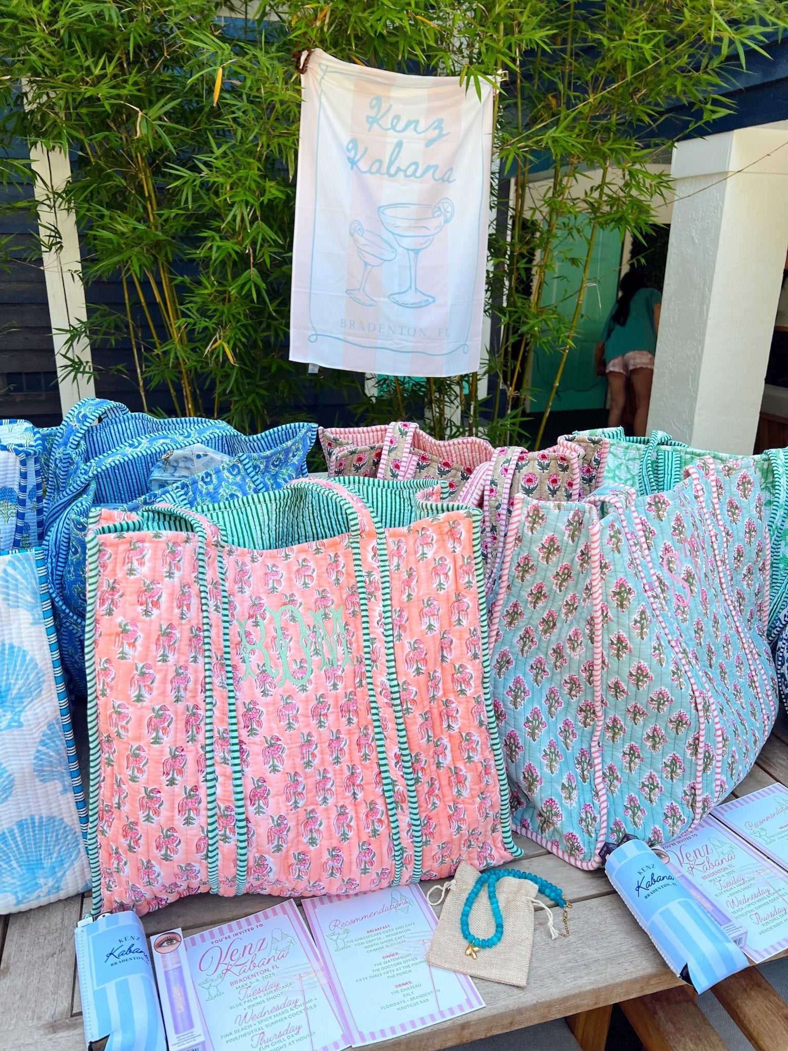 Quilted Block - Print Tote Bag - Shop LINNY CO