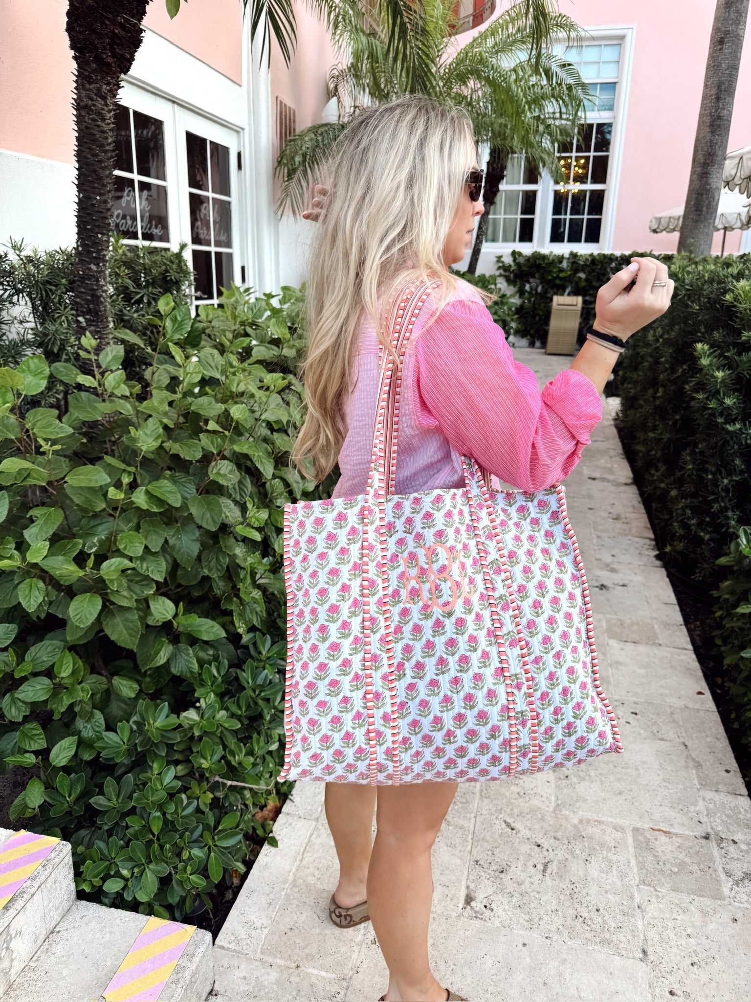 Quilted Block - Print Tote Bag - Shop LINNY CO