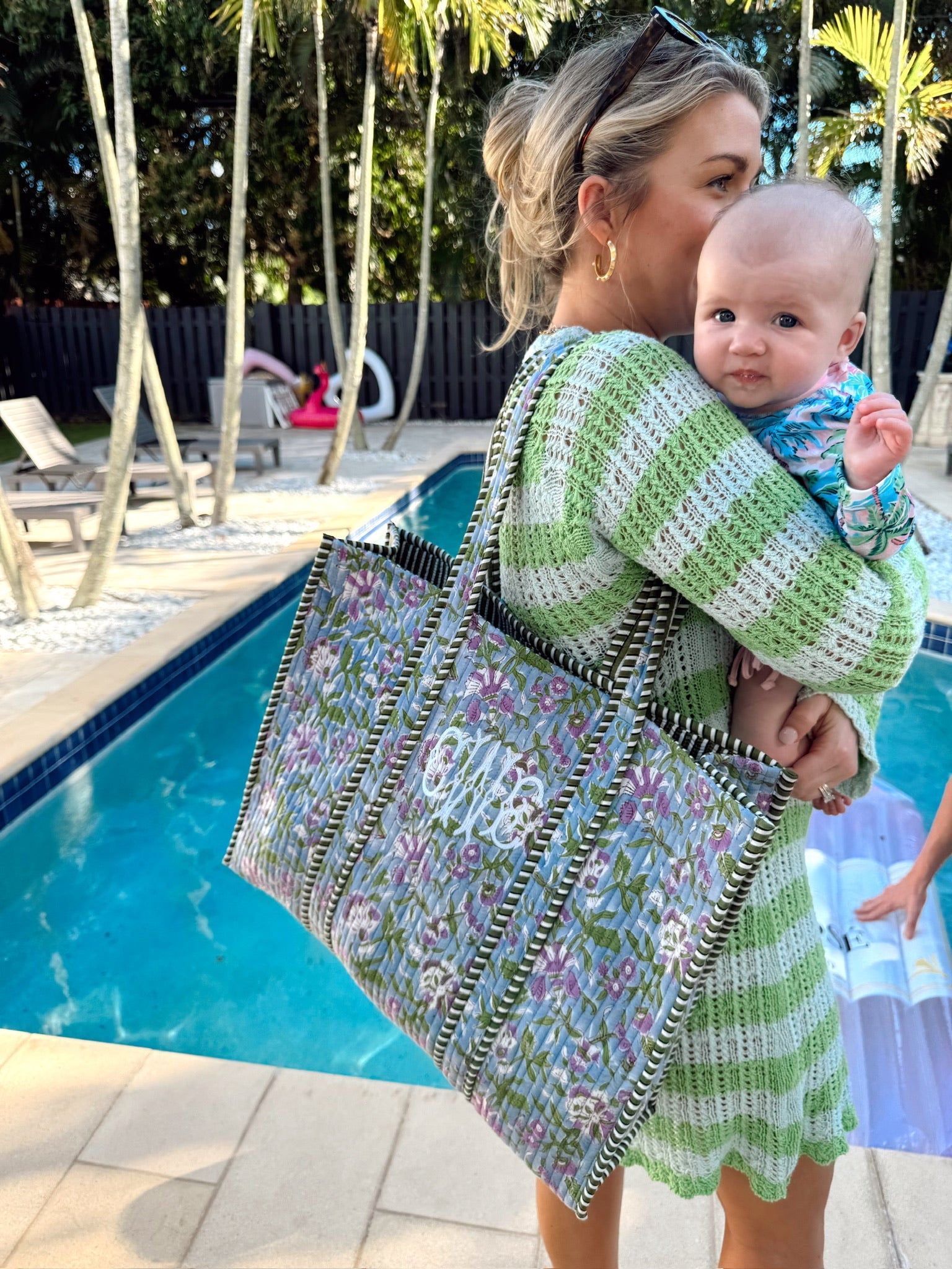 Quilted Block - Print Tote Bag - Shop LINNY CO