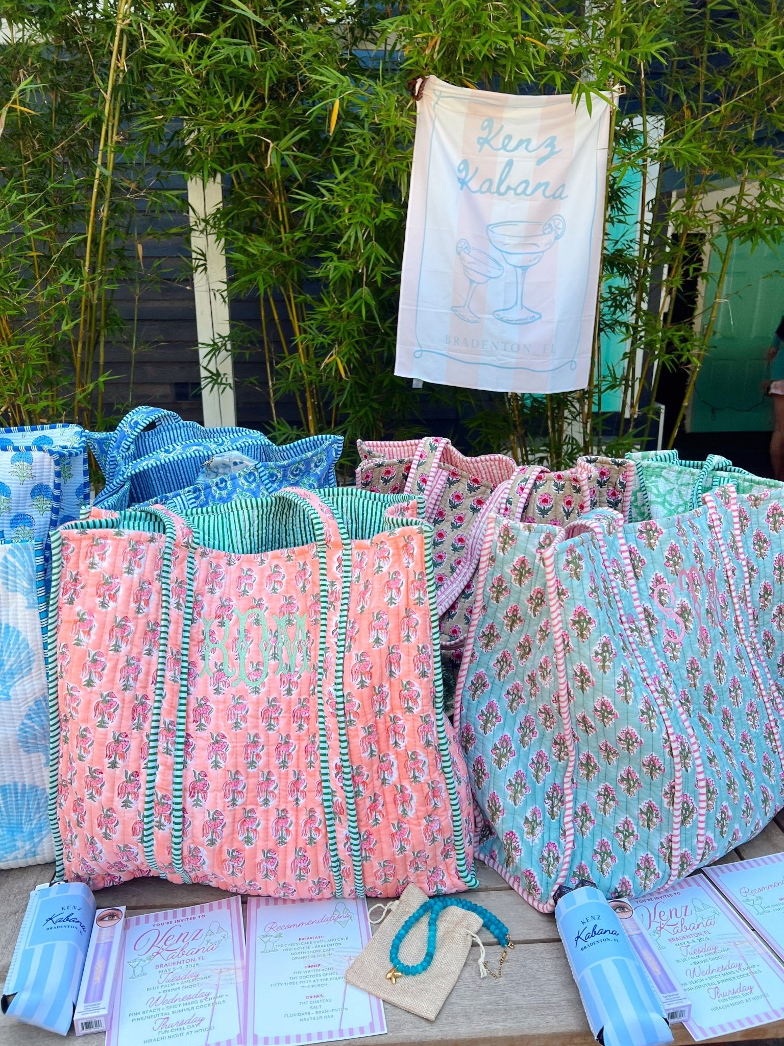 Quilted Block - Print Tote Bag - Shop LINNY CO