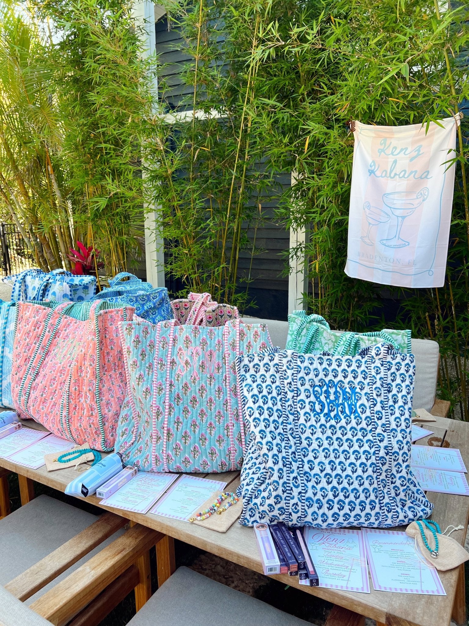 Quilted Block - Print Tote Bag - Shop LINNY CO