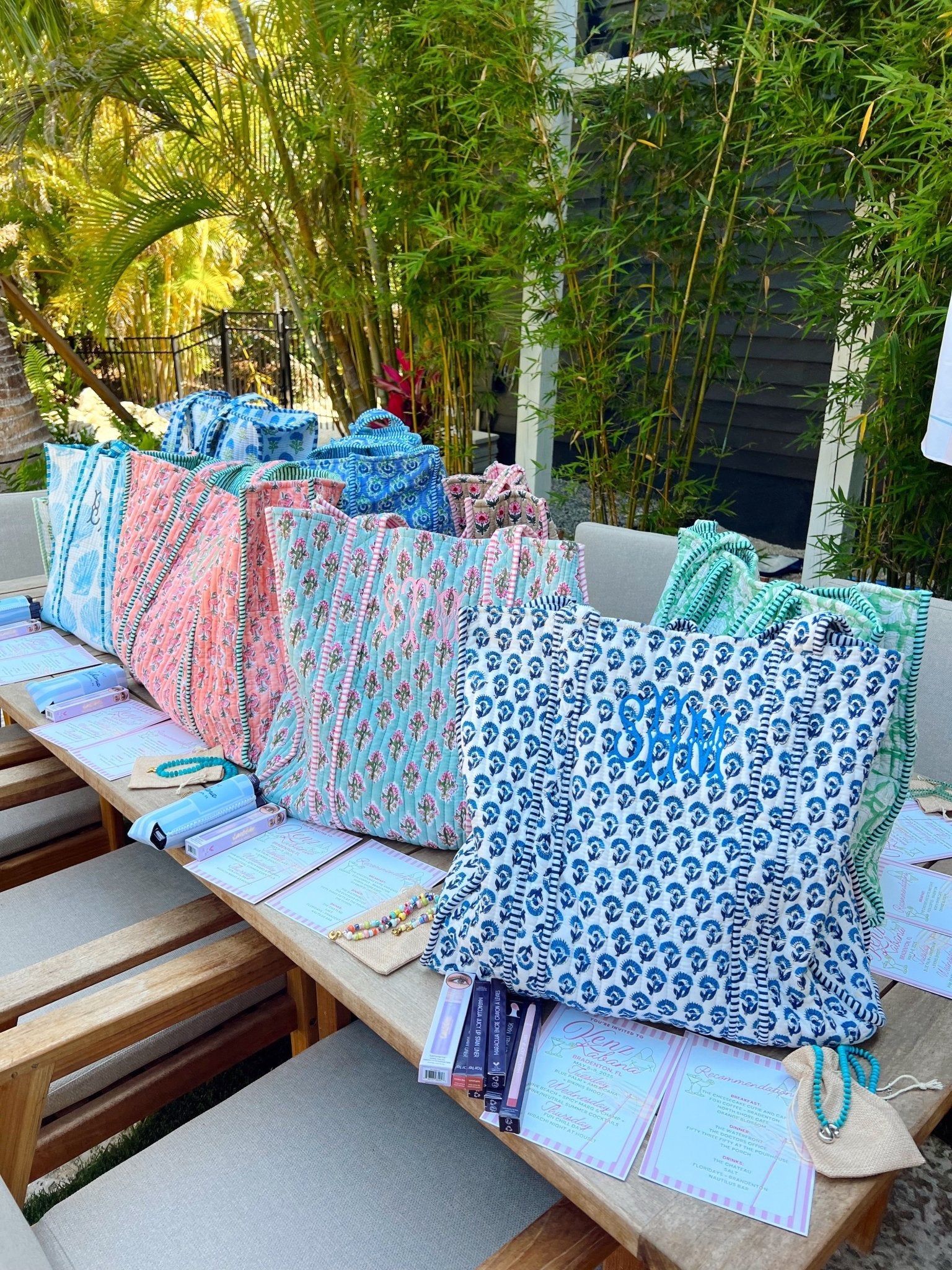 Quilted Block - Print Tote Bag - Shop LINNY CO