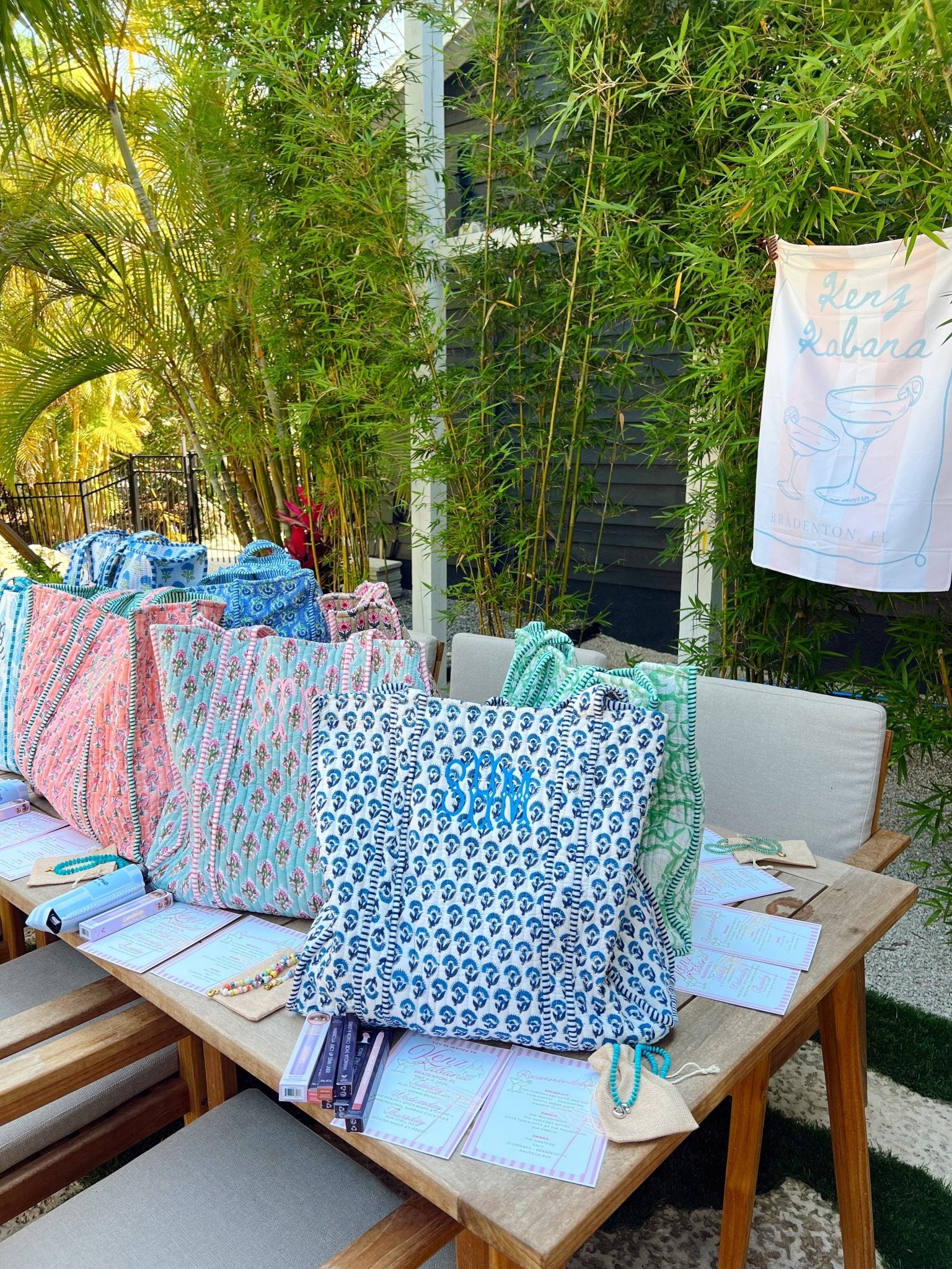 Quilted Block - Print Tote Bag - Shop LINNY CO