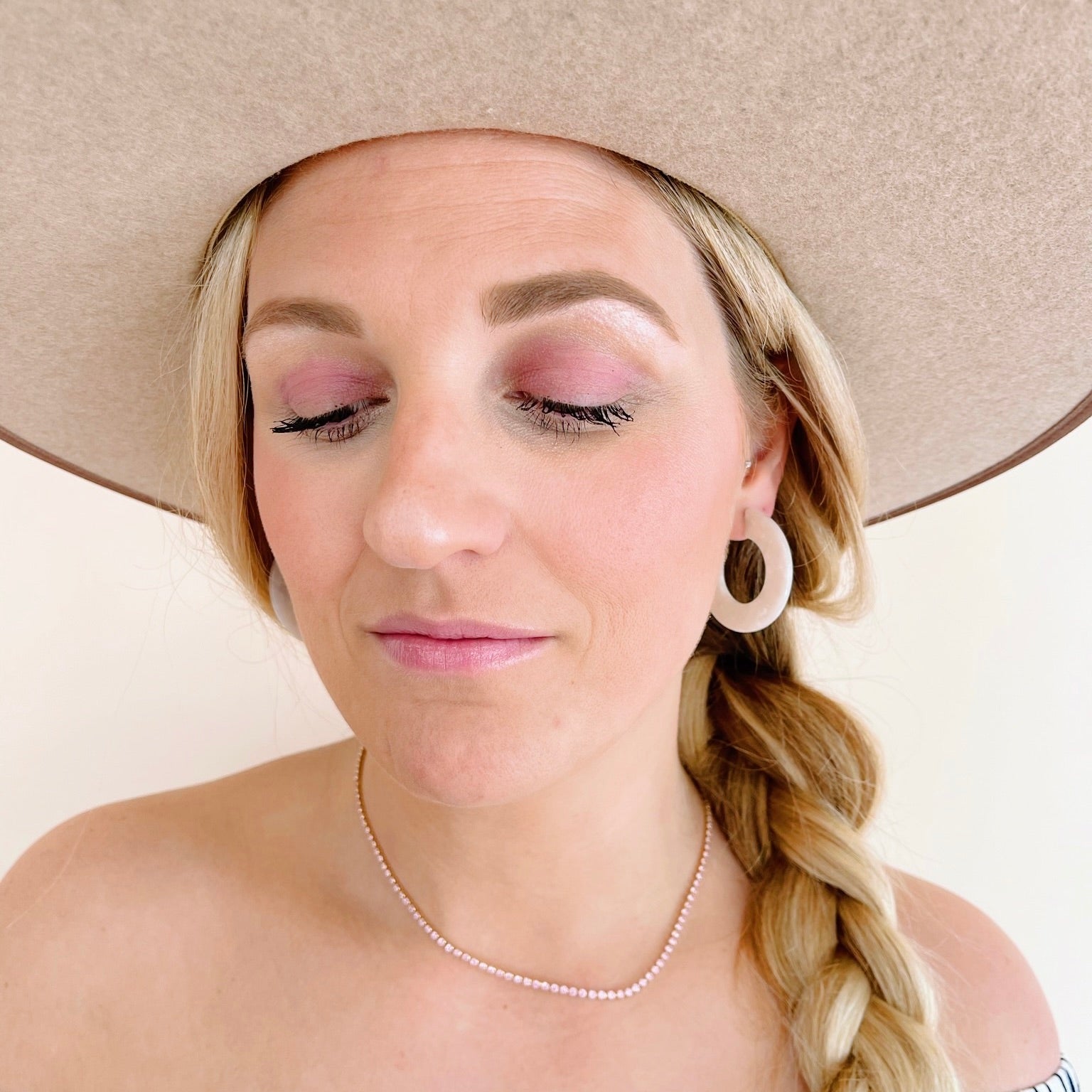 Remi Hoop Earring - Brown Tortoise - Shop LINNY CO