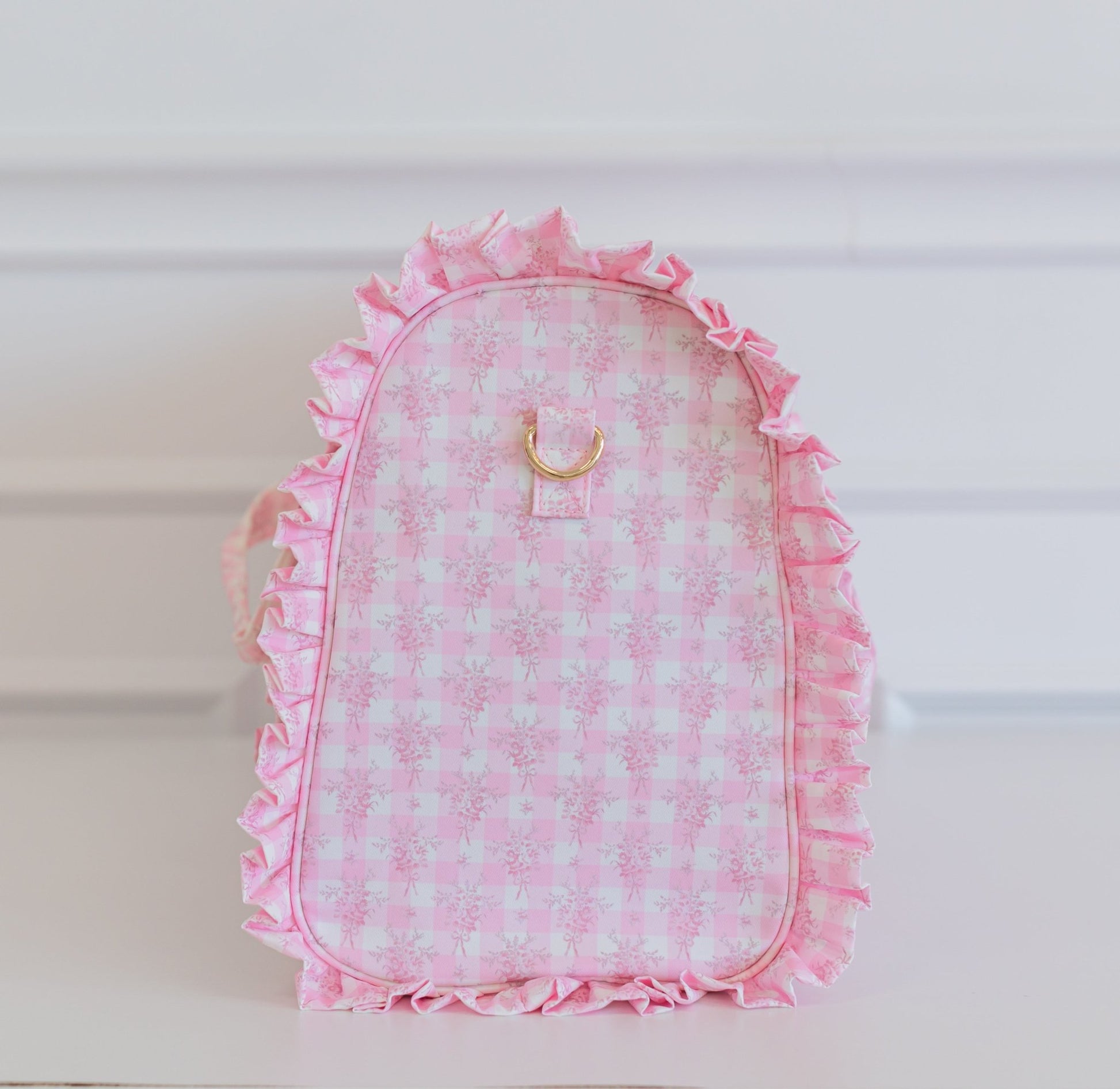 Ruffled Nylon Weekender - Shop LINNY CO