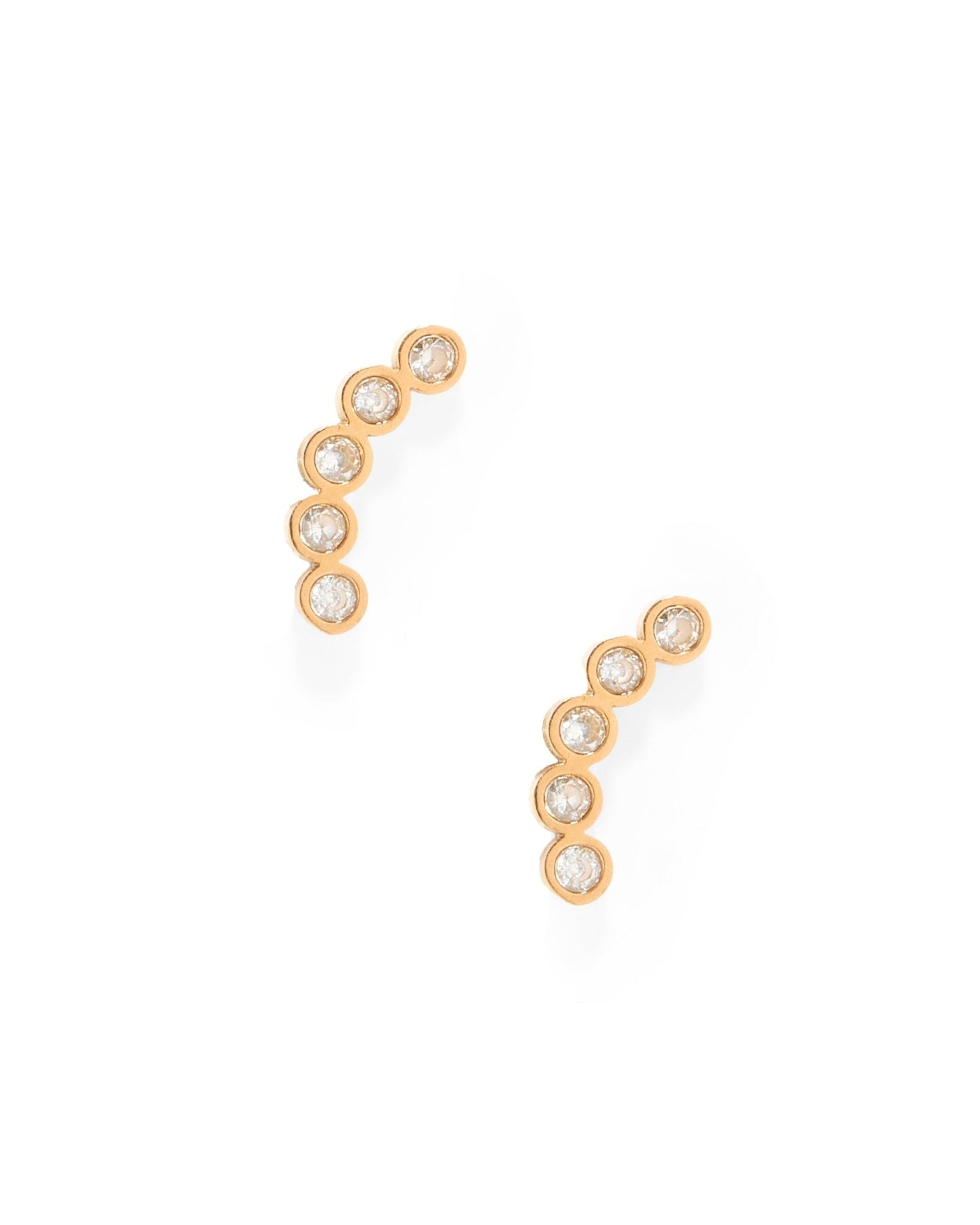 Screwback Stud Earrings - Abigail Sparkle - Shop LINNY CO