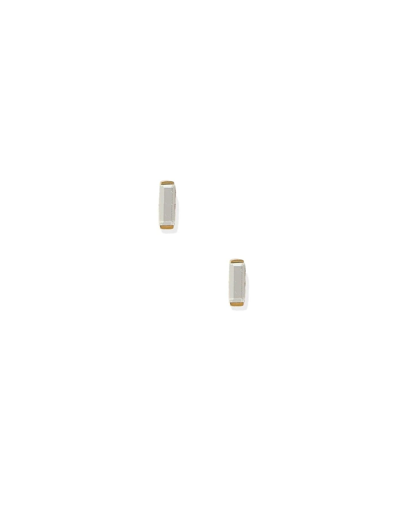 Screwback Stud Earrings - Amber - Shop LINNY CO