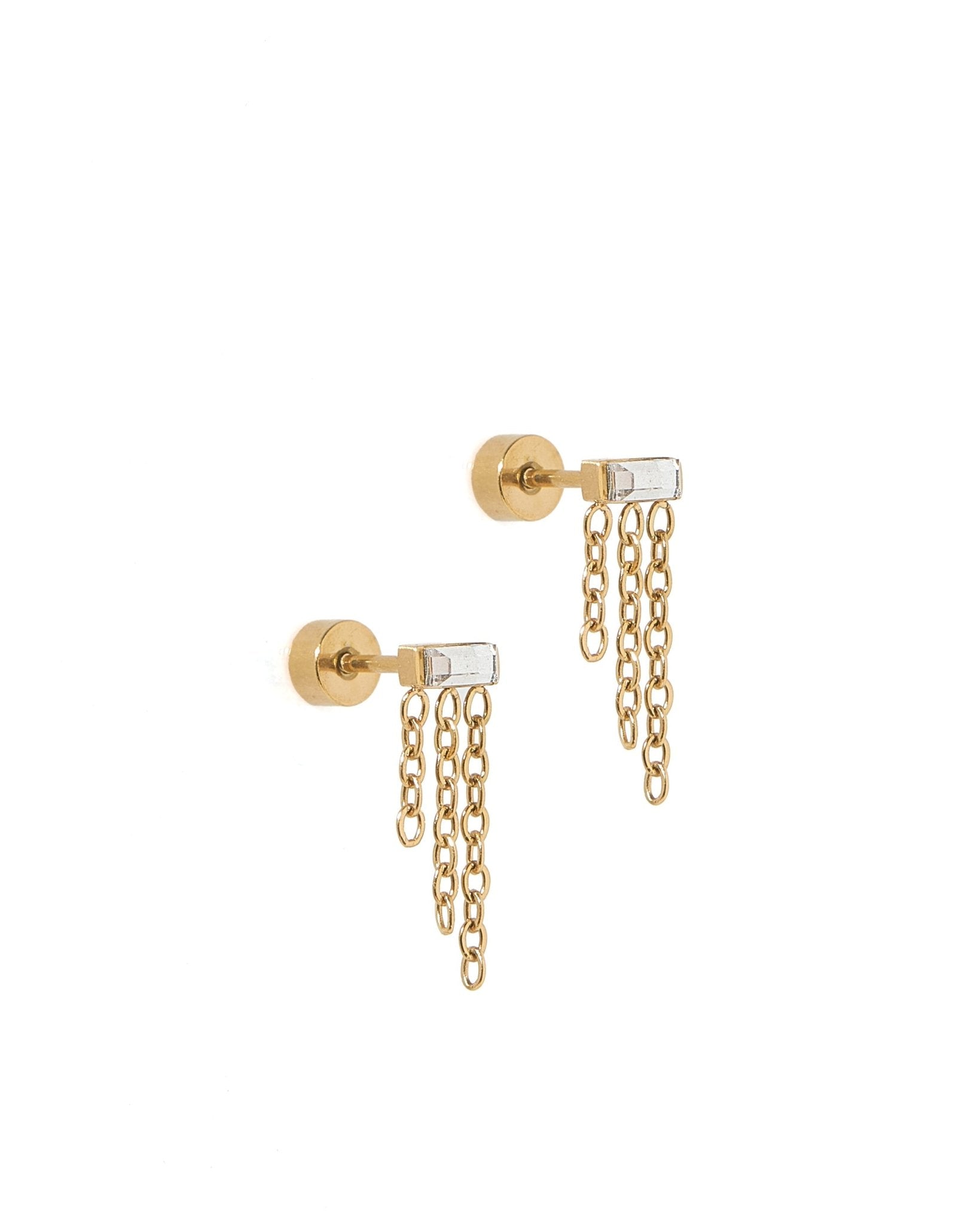 Screwback Stud Earrings - Becca - Shop LINNY CO