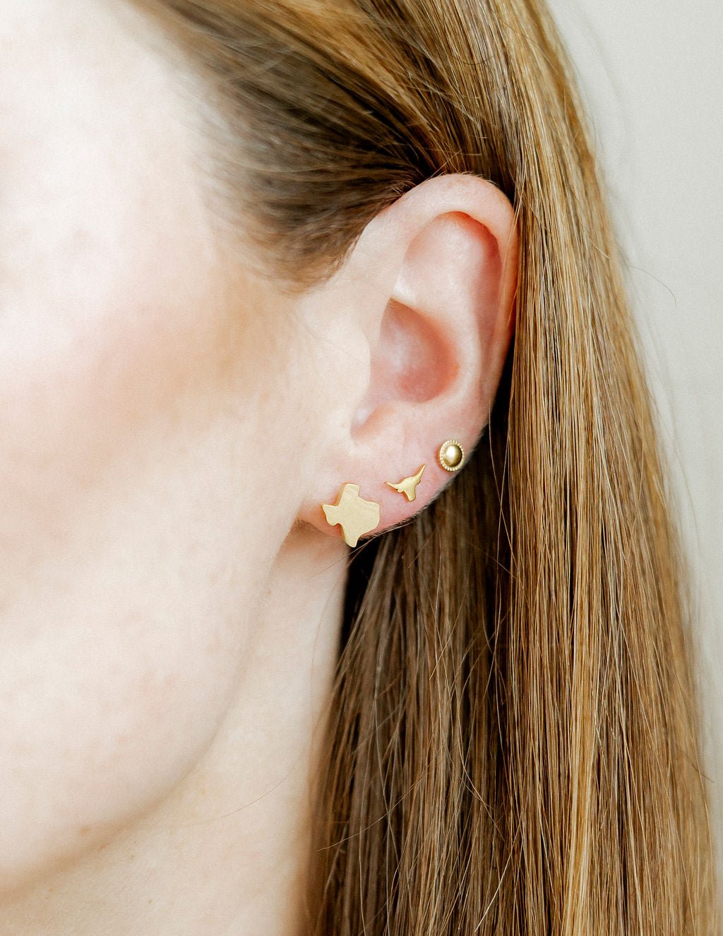 Screwback Stud Earrings - Big Texas - Shop LINNY CO