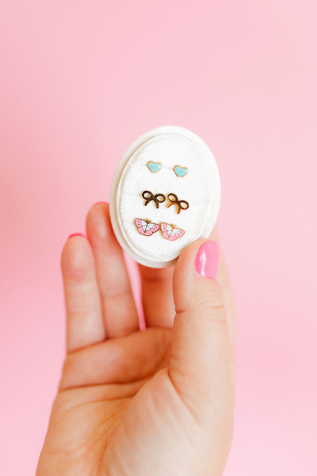 Screwback Stud Earrings - Blakely Butterfly - Shop LINNY CO